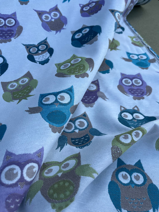 Hélène 050 heavy cotton jacquard "owls"