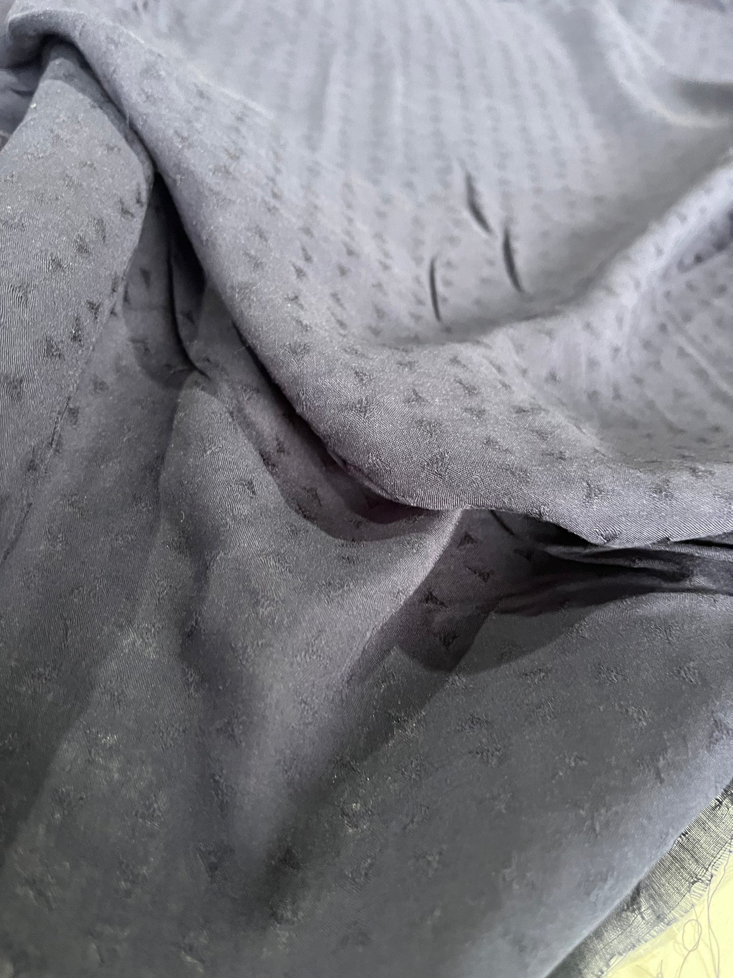 BAKU 007 viscose light jacquard navy