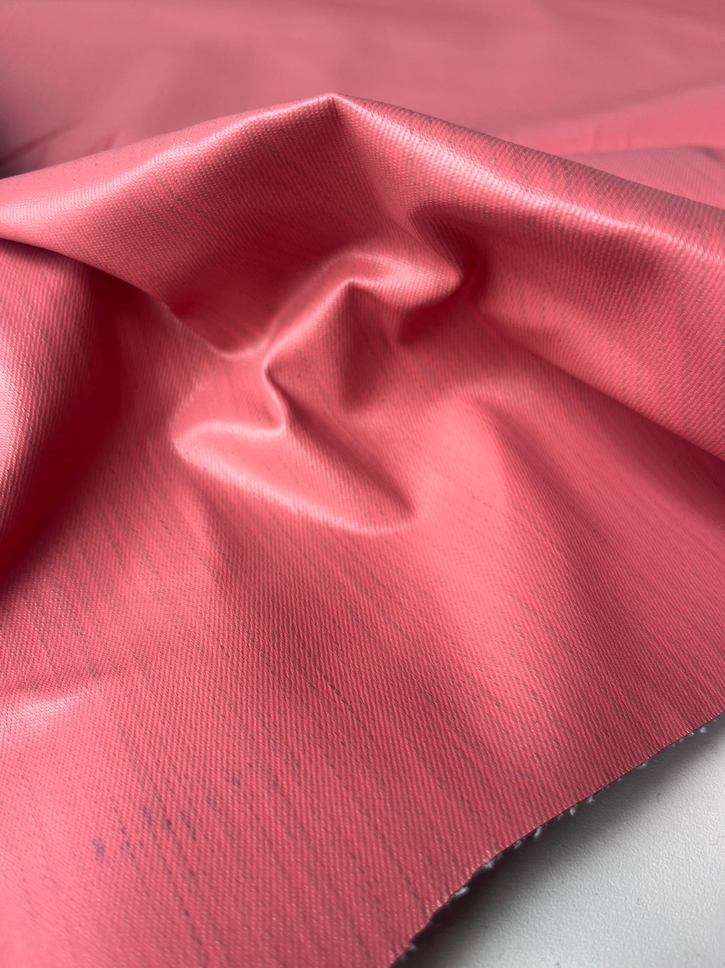 DENIM COLLECTION 012 denim with coloured coating pink