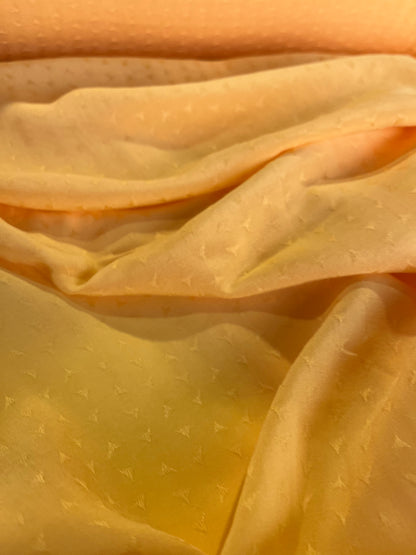 BAKU 008 viscose light jacquard warm yellow