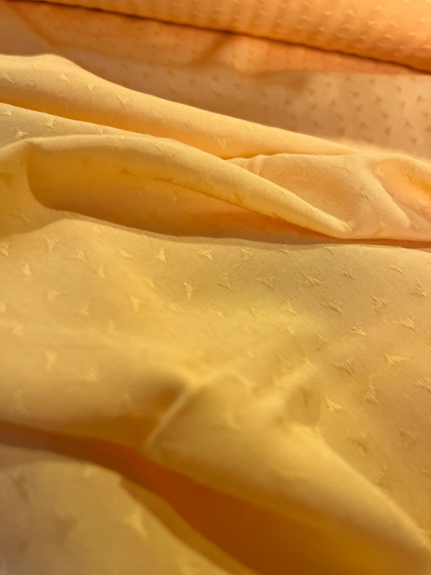 BAKU 008 viscose light jacquard warm yellow