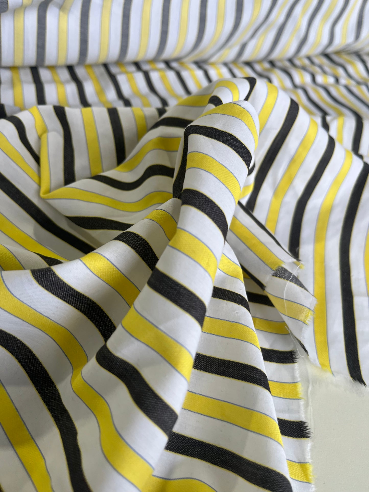 BAKU OO9 cotton woven stripe java/yellow