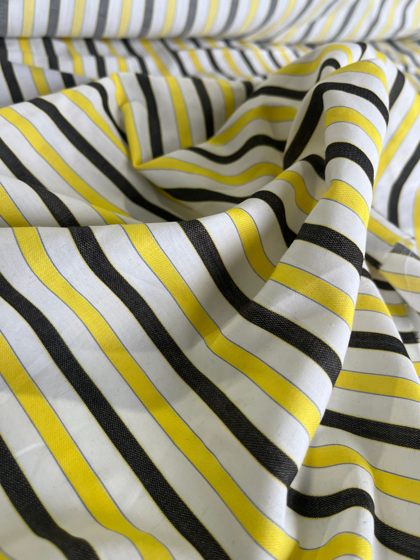 BAKU OO9 cotton woven stripe java/yellow