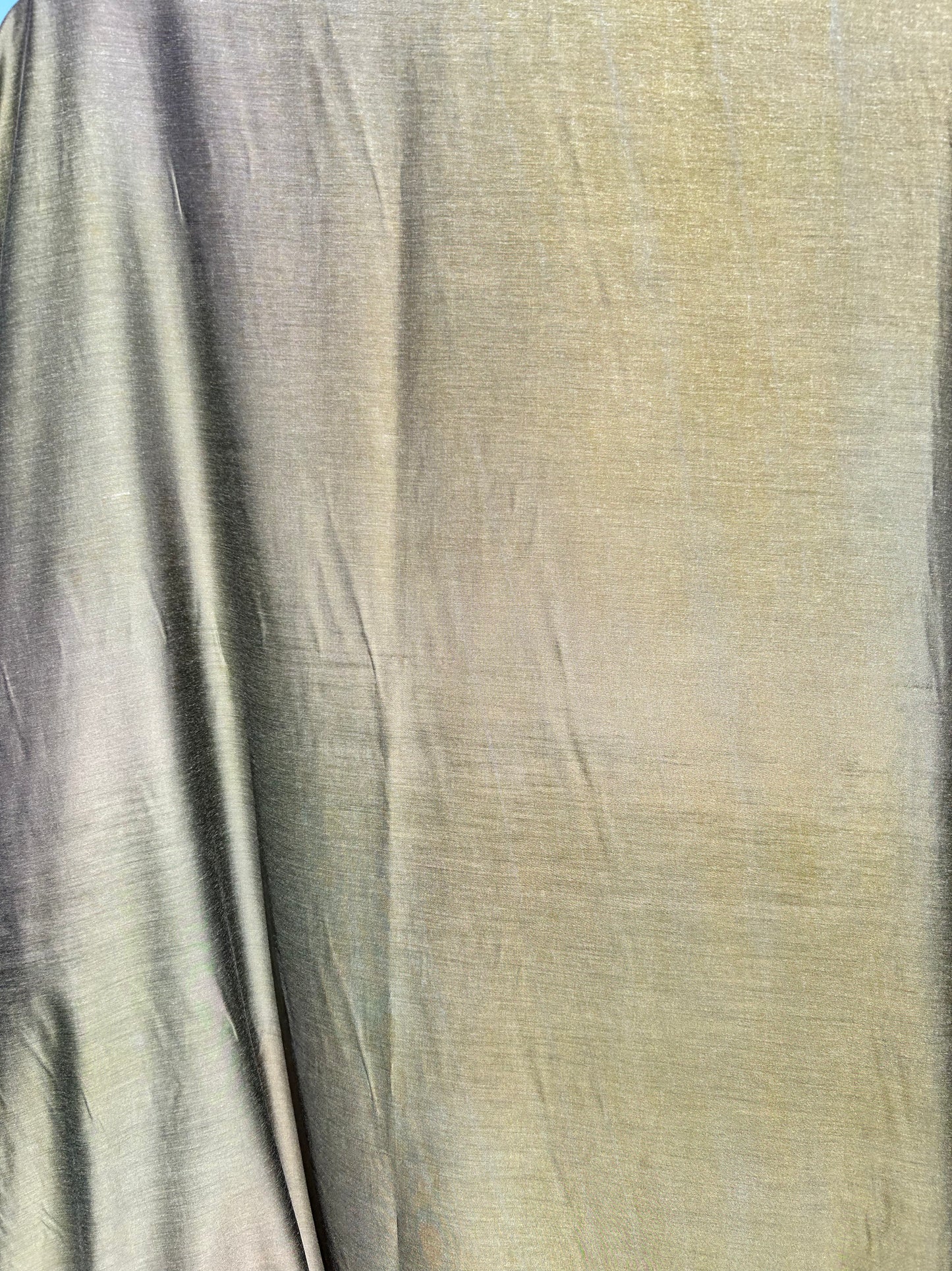 Solstice collection 20 cupro/viscose taupe/grey changeant fabric