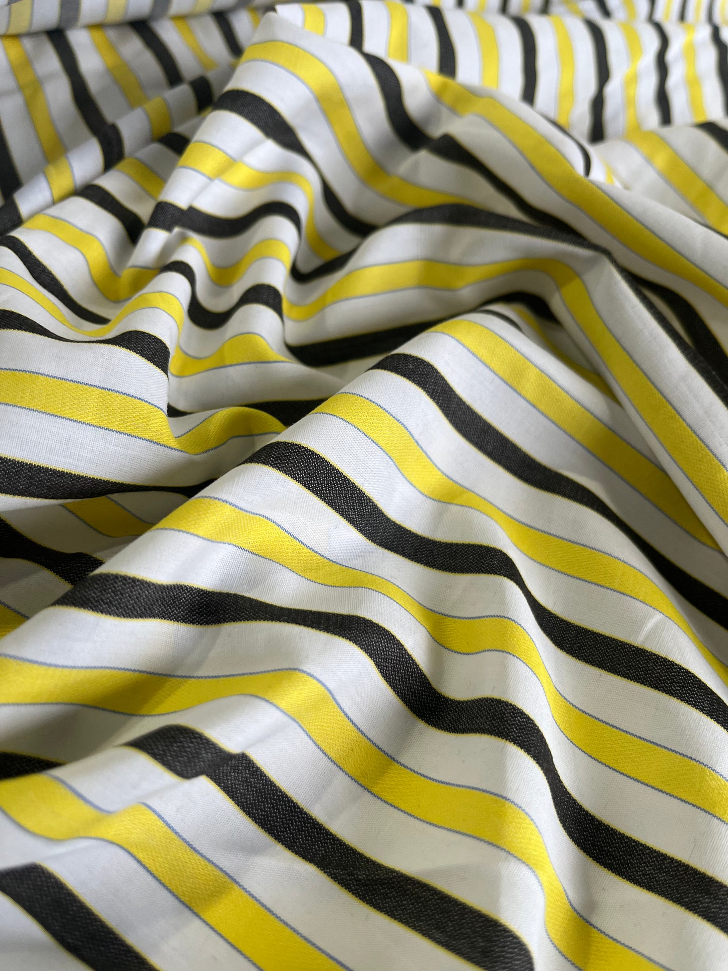 BAKU OO9 cotton woven stripe java/yellow