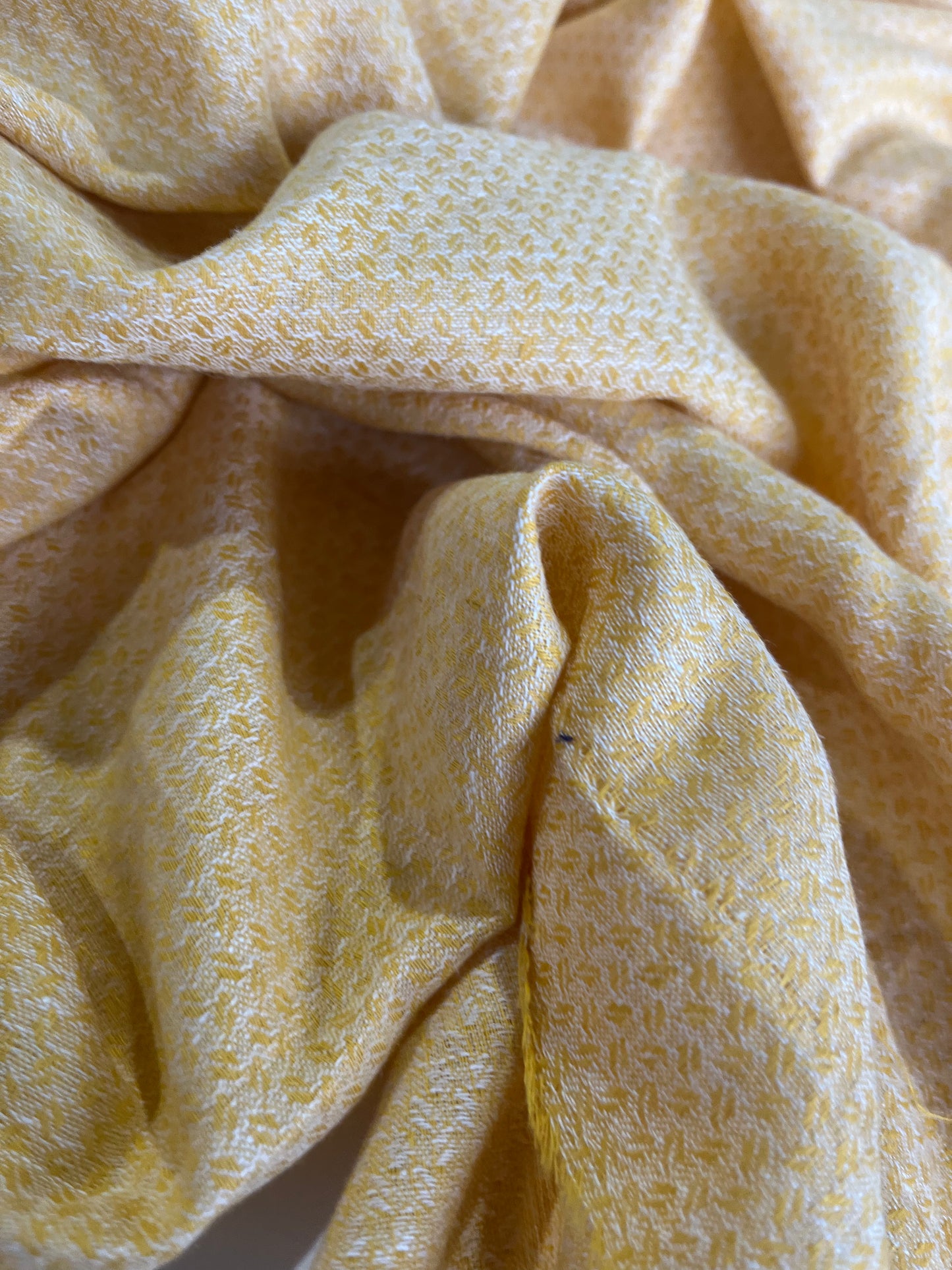 BAKU 011 midweight linen/cotton jacquard curry