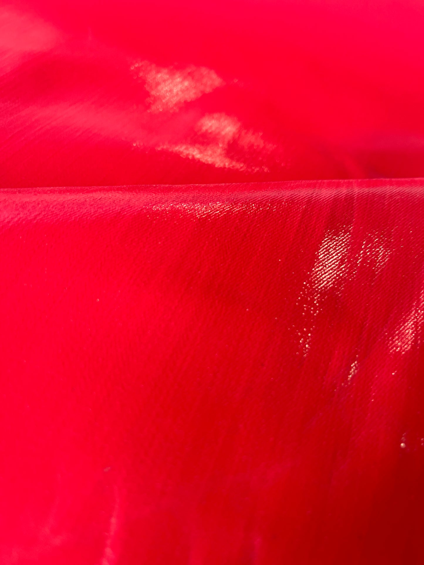 DENIM COLLECTION 017 denim with coloured coating red