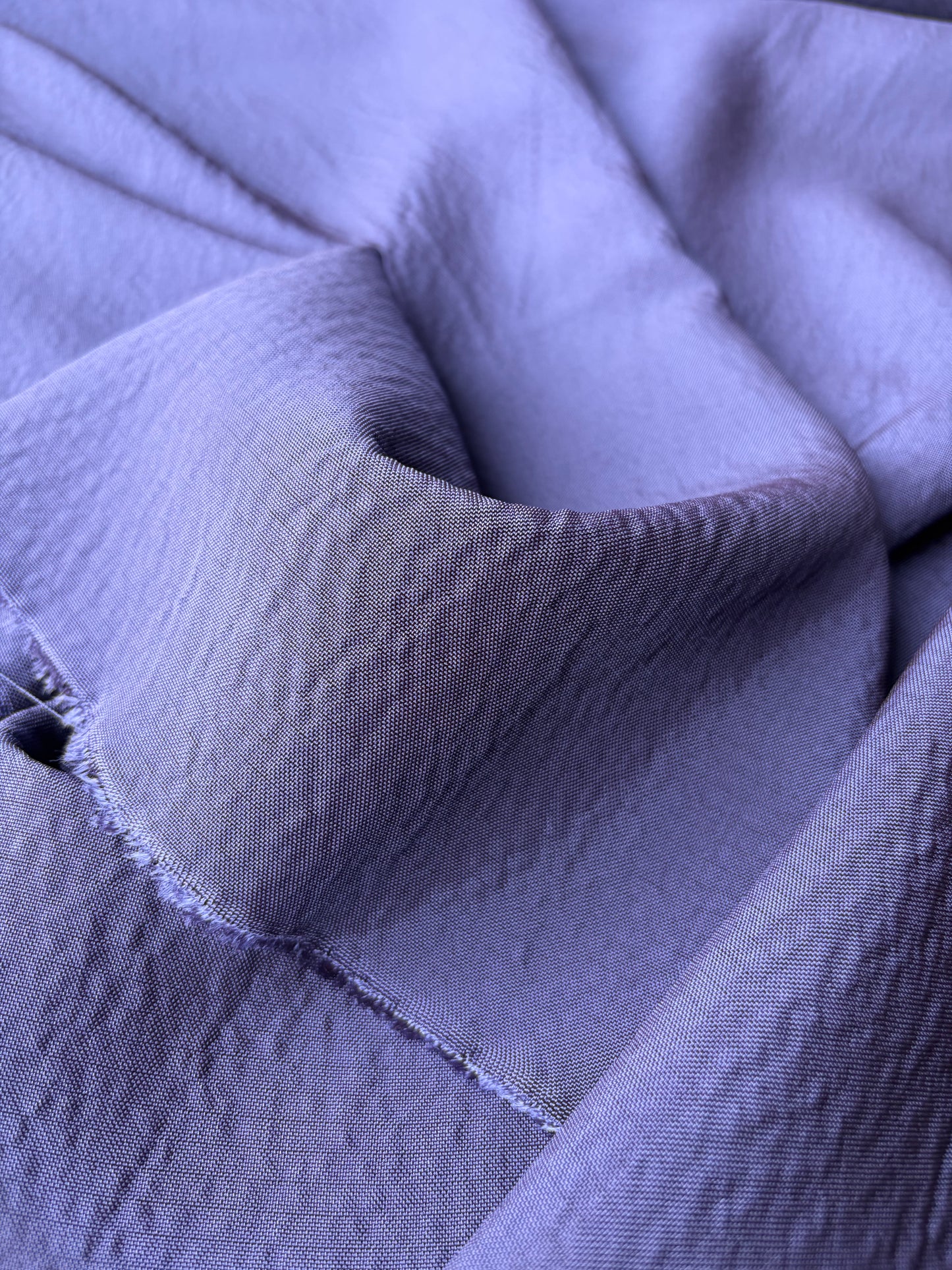 BRUCE 029 bubble crêpe cotton/polyamide indigo blue