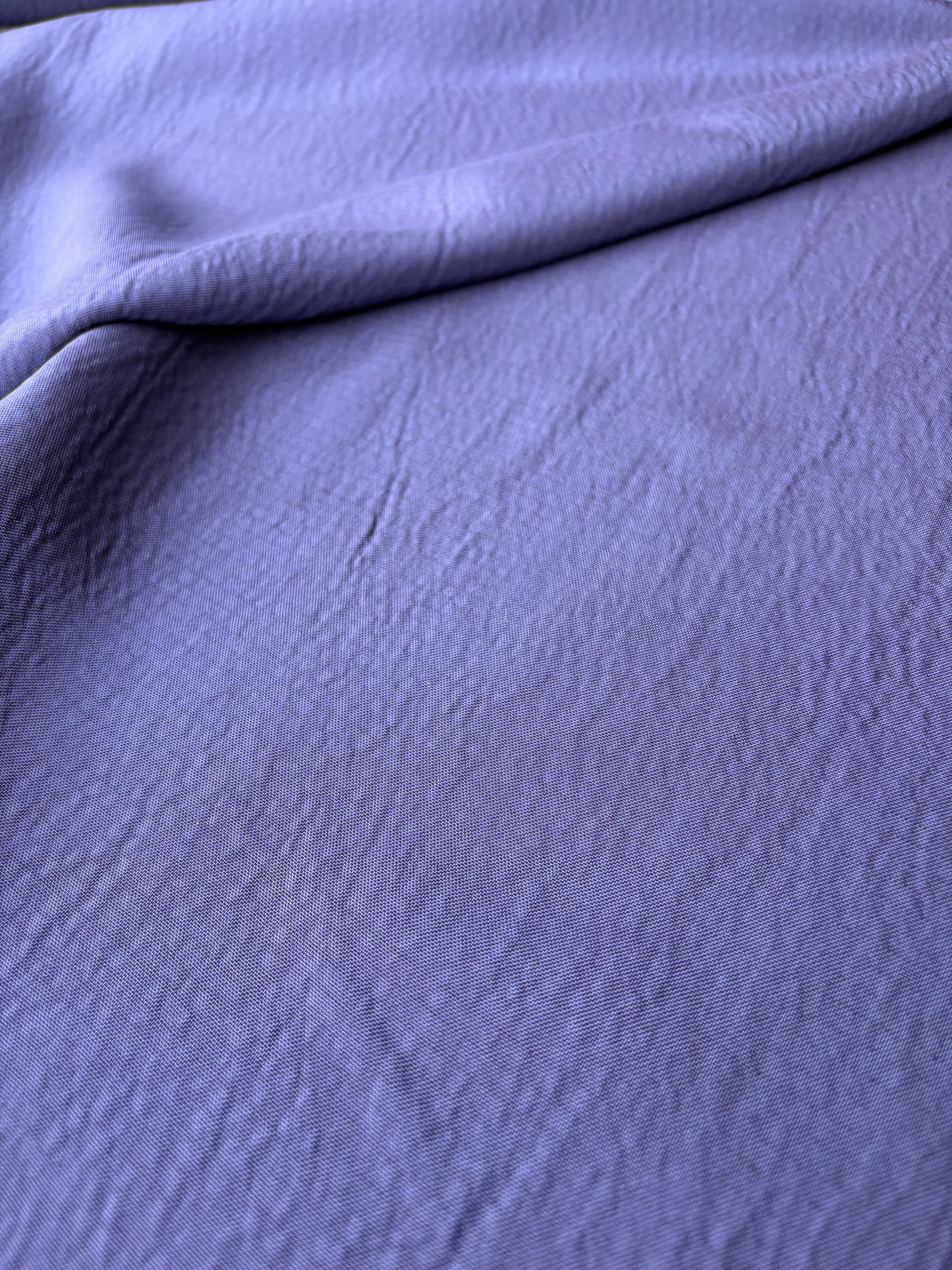 BRUCE 029 bubble crêpe cotton/polyamide indigo blue
