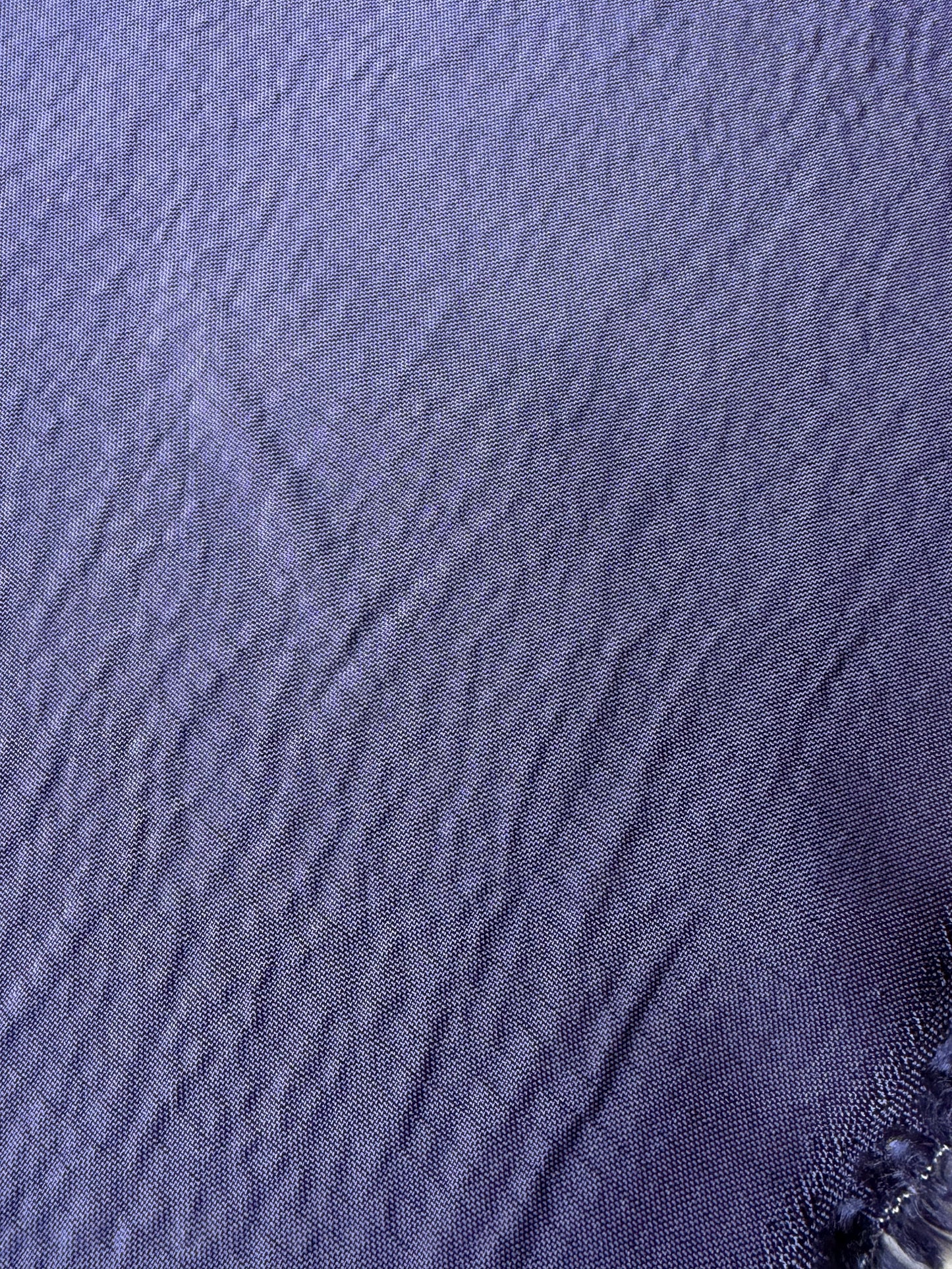 BRUCE 029 bubble crêpe cotton/polyamide indigo blue