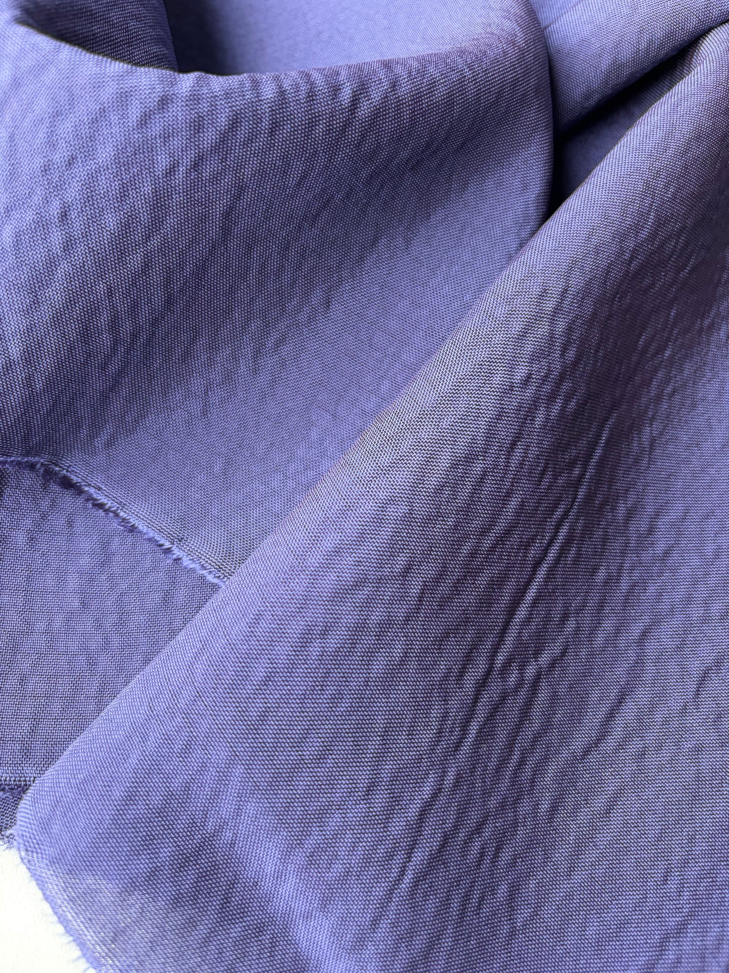 BRUCE 029 bubble crêpe cotton/polyamide indigo blue