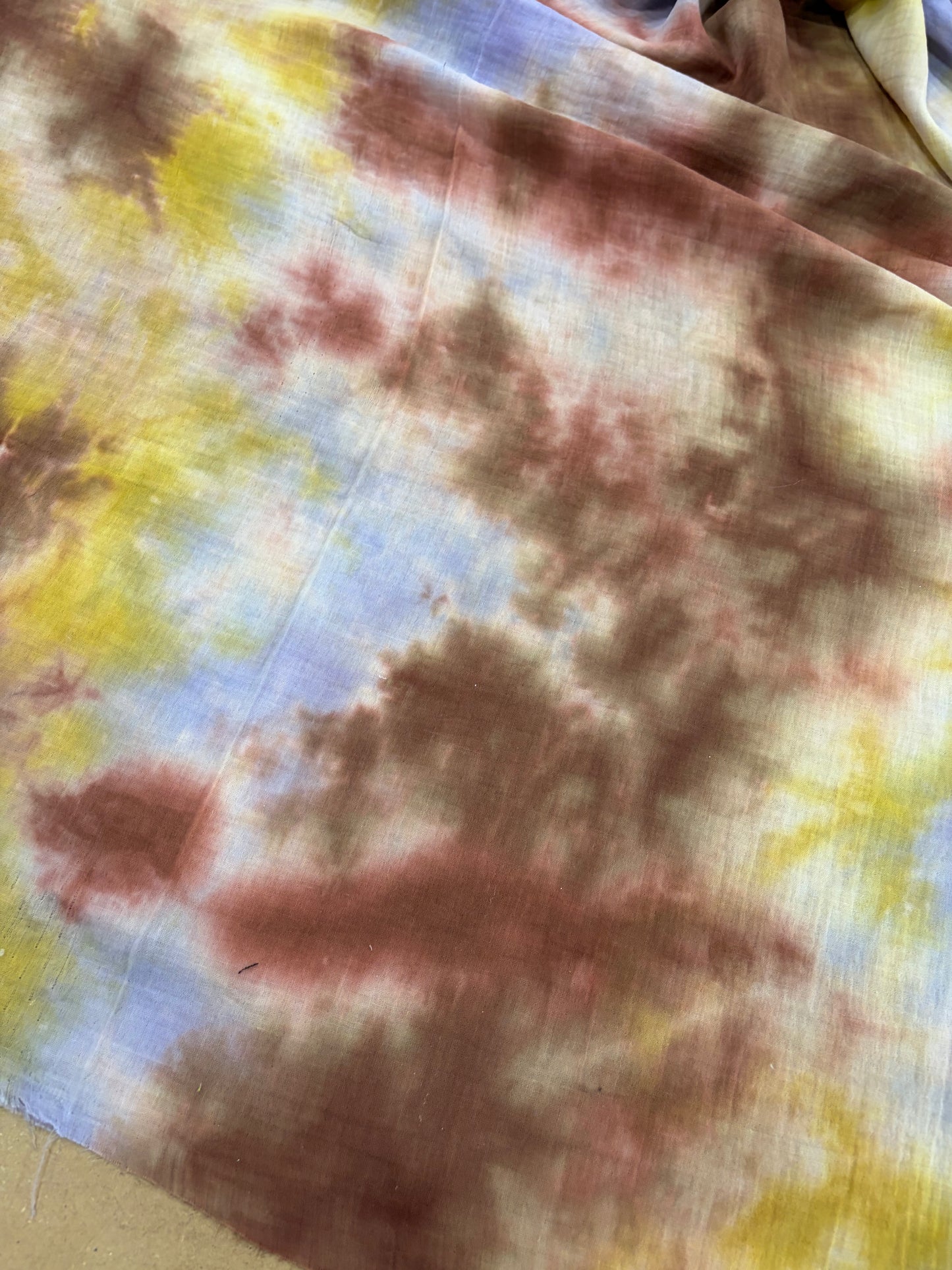VIC 025 double gauze tie dye fabric