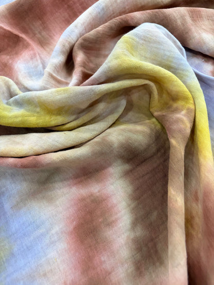 VIC 025 double gauze tie dye fabric