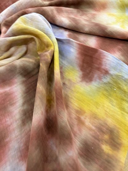 VIC 025 double gauze tie dye fabric