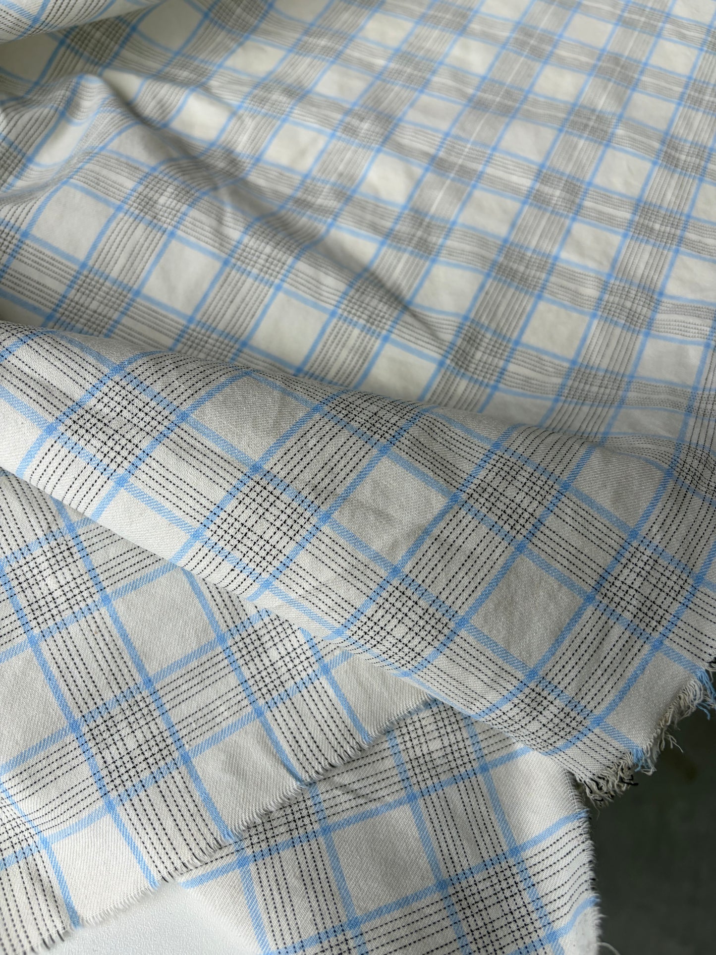 BRUCE 031 heavy cotton check