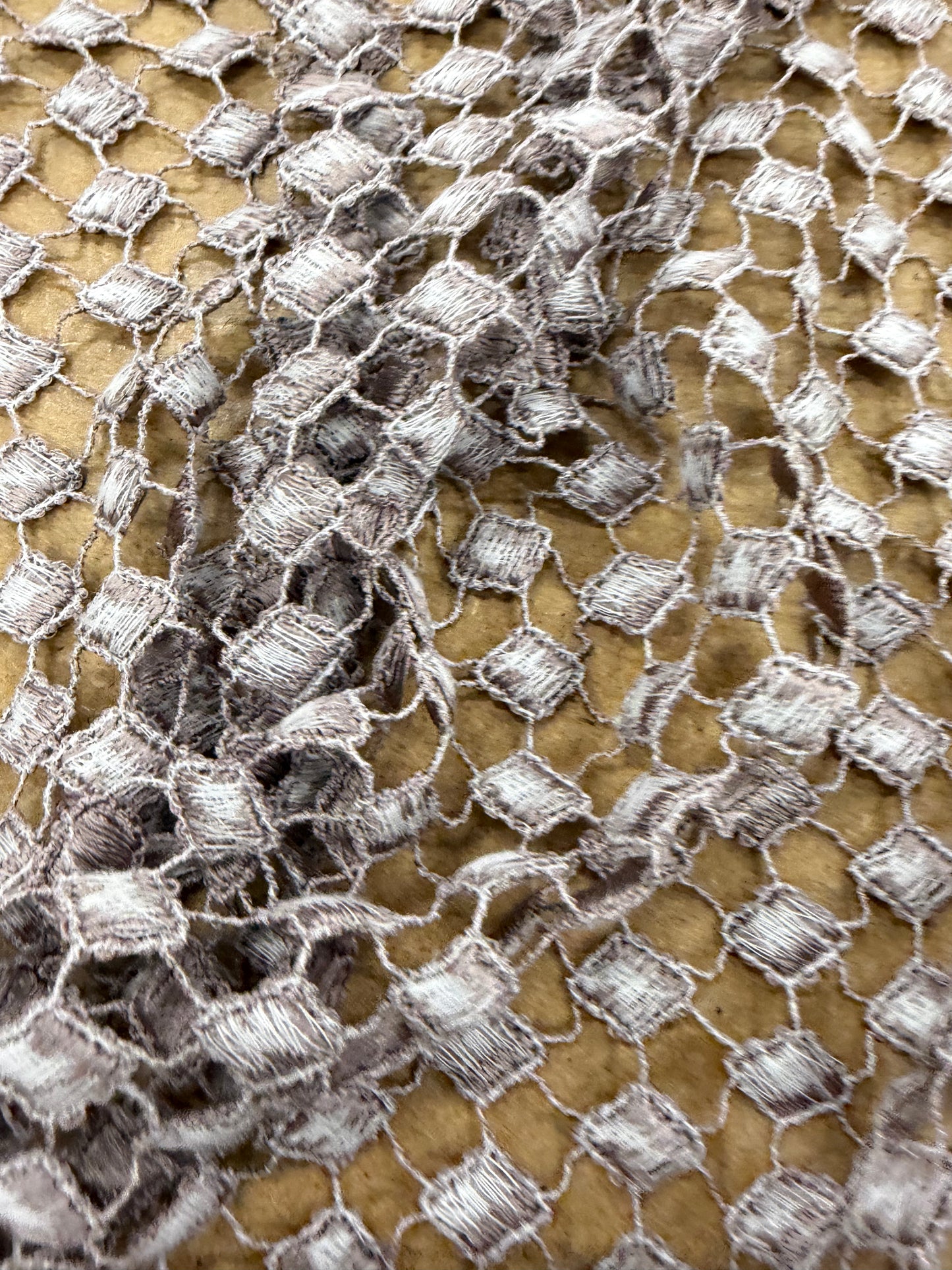 VIC 026 open knit crochet viscose