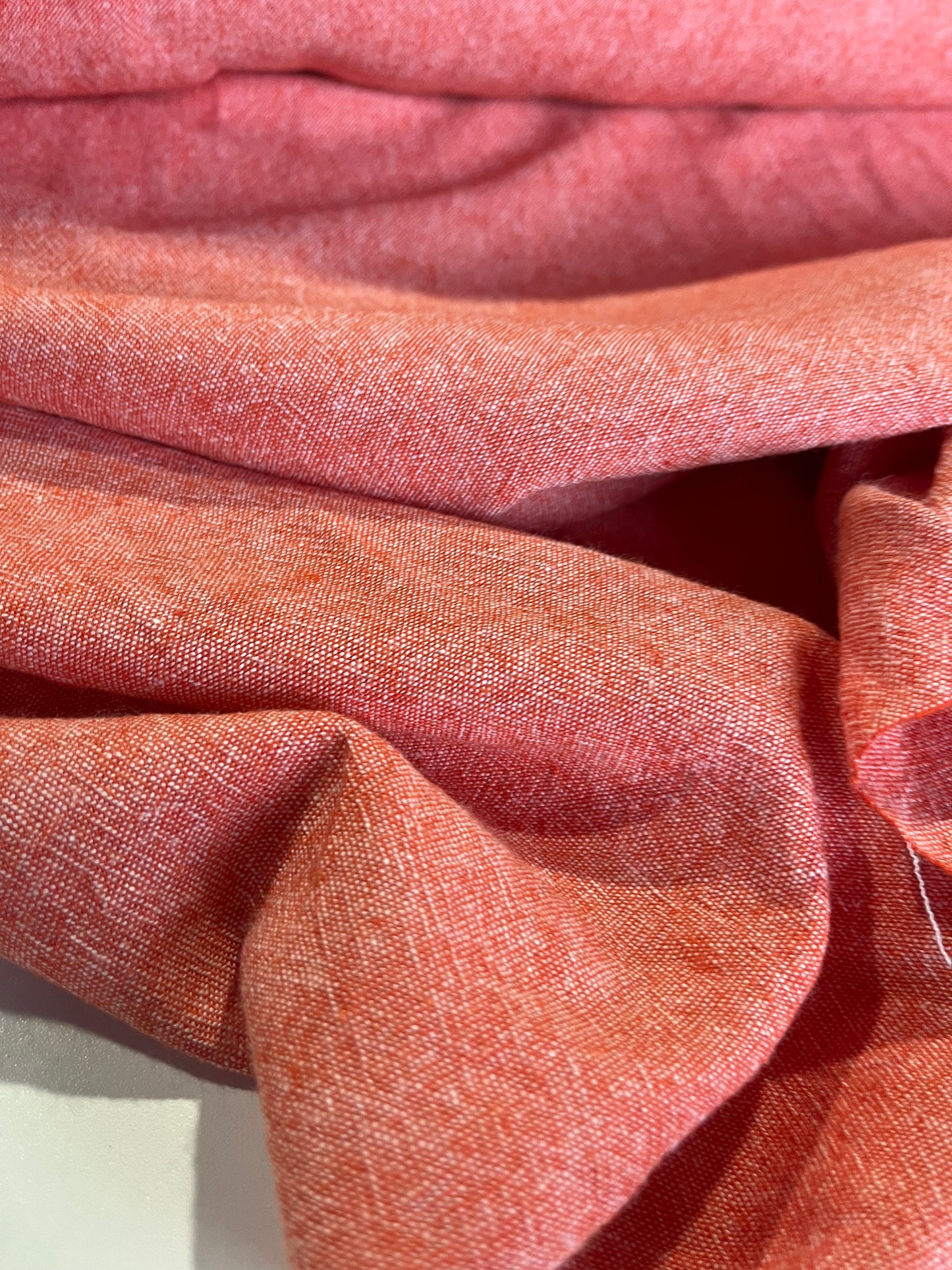 BAKU 016 washed linen/cotton red