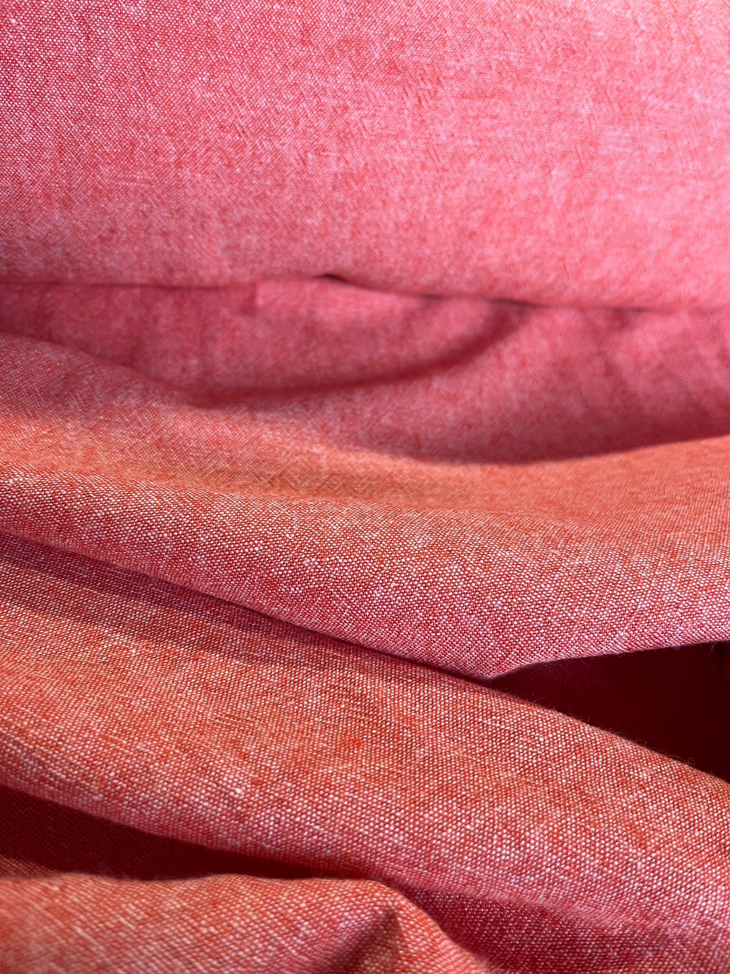 BAKU 016 washed linen/cotton red