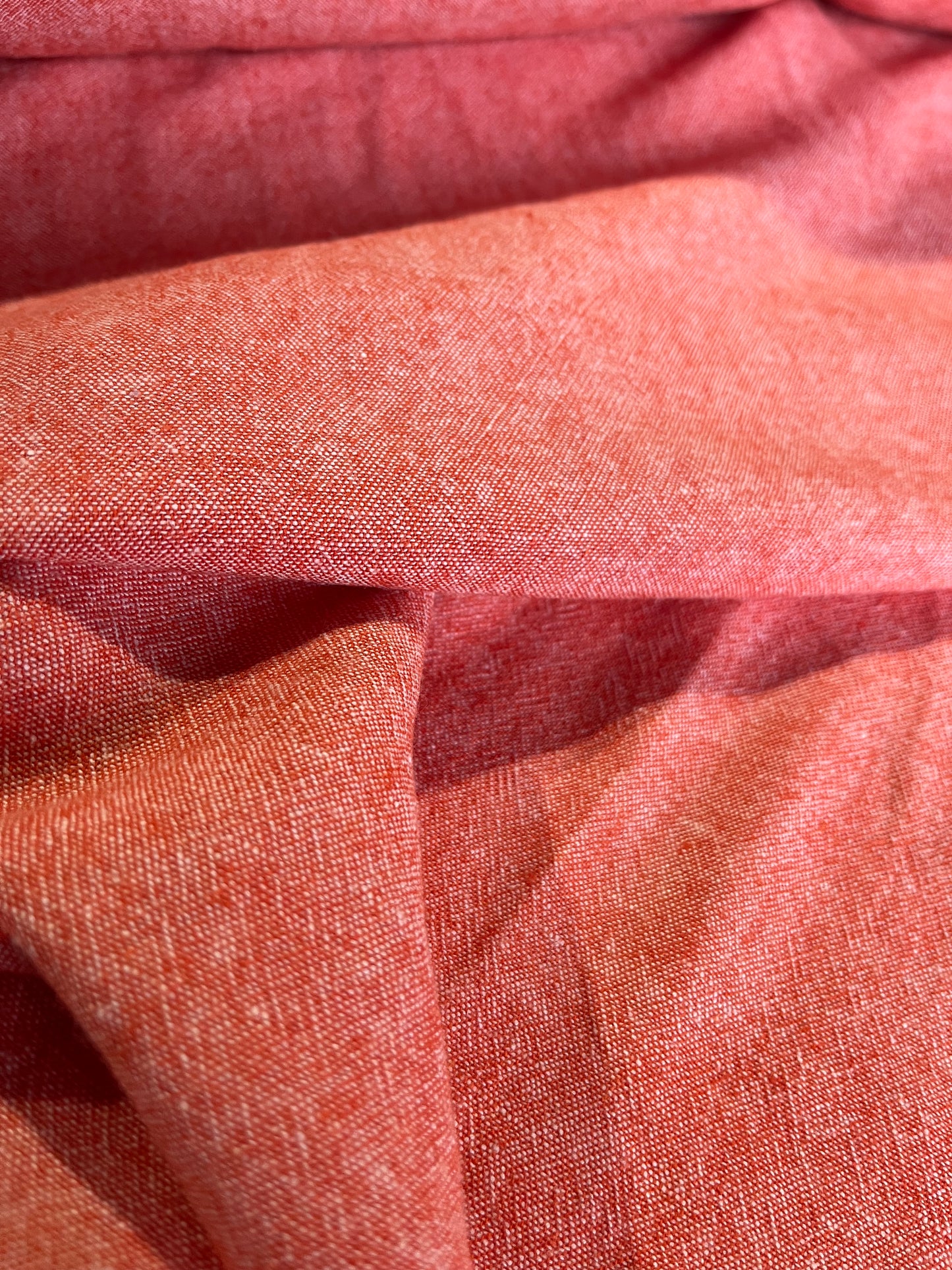 BAKU 016 washed linen/cotton red