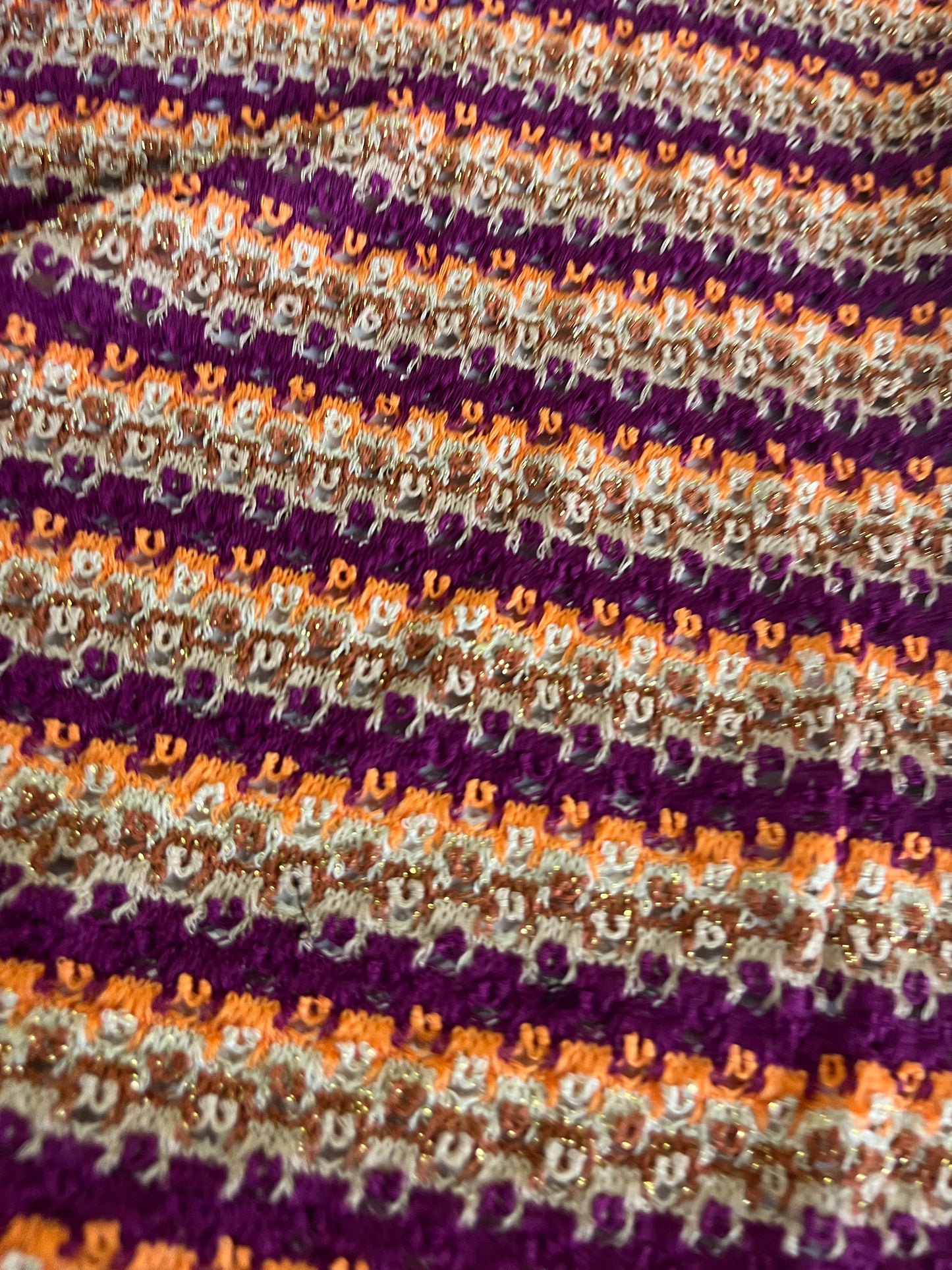 BAKU 017 cotton fantasy crochet stripes