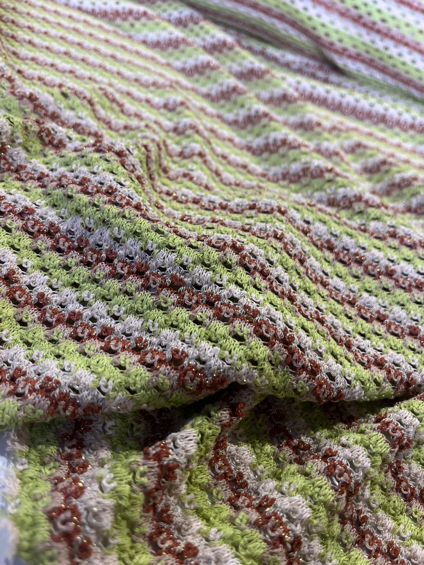 BAKU 019 cotton fantasy crochet stripes