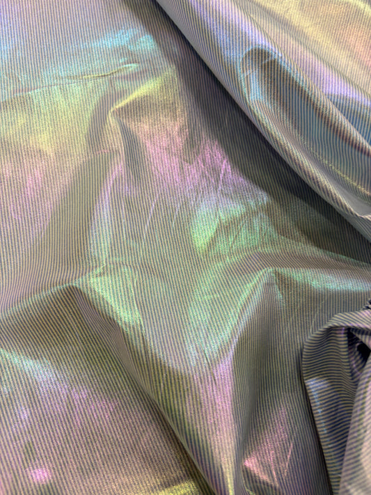 VIC 029  colourwoven cotton stripes with coating