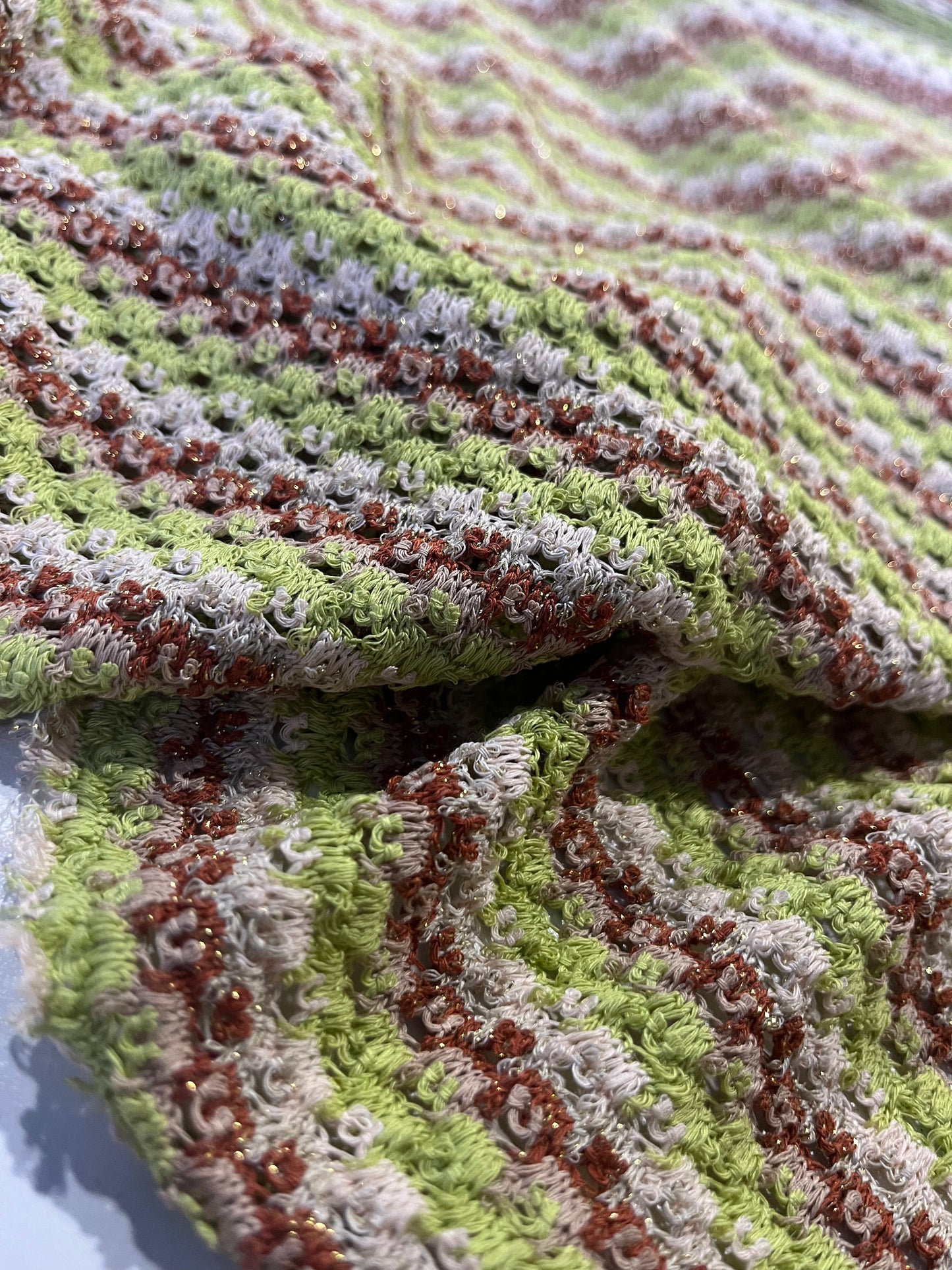 BAKU 019 cotton fantasy crochet stripes