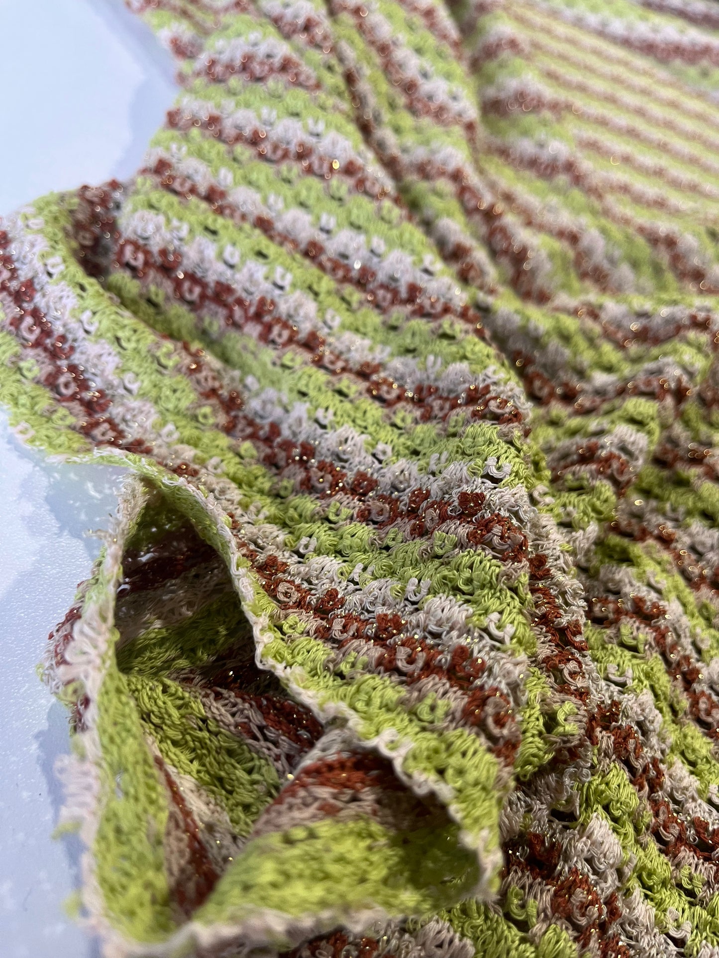 BAKU 019 cotton fantasy crochet stripes