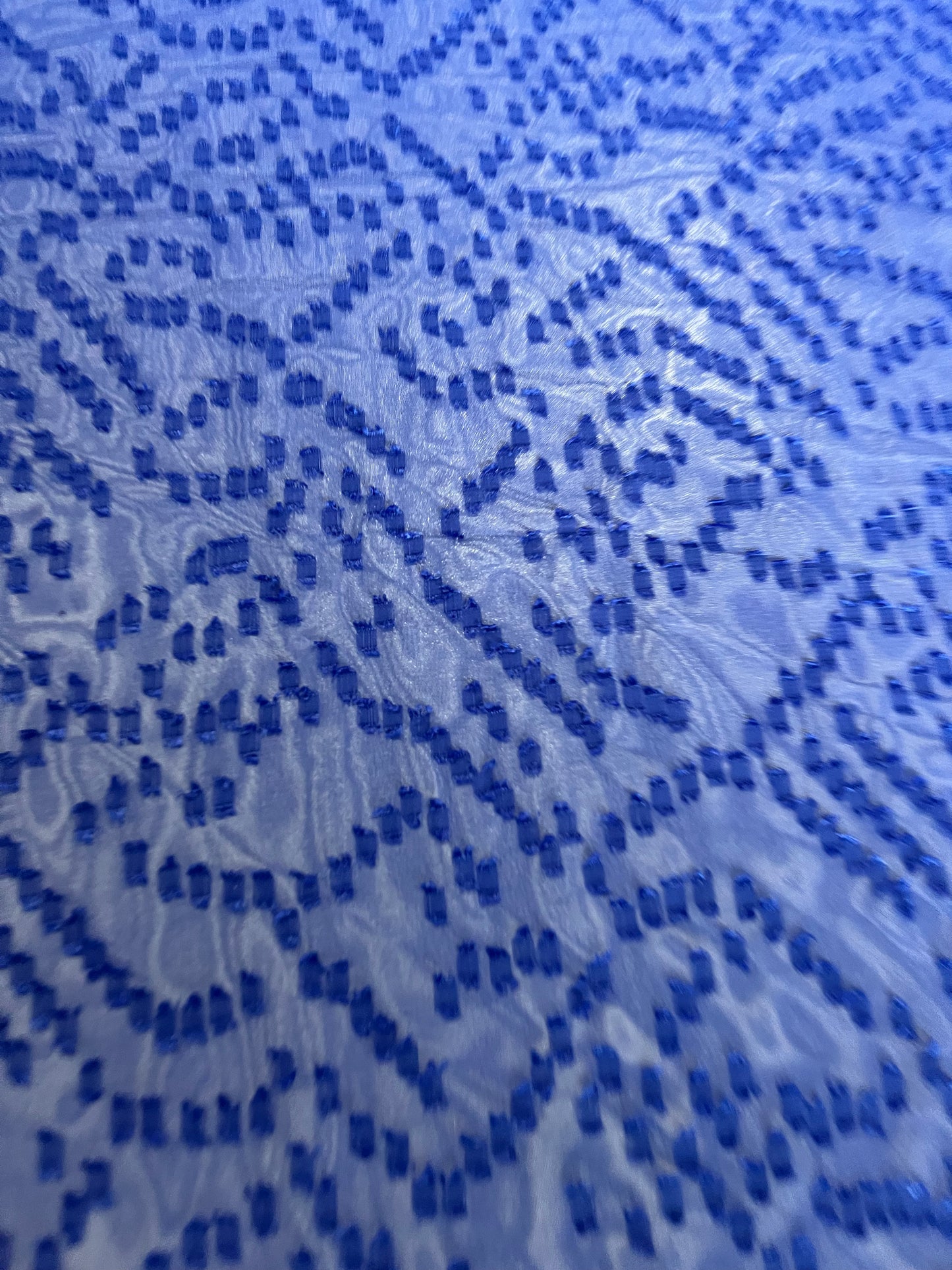 BAKU 022 georgette fil coupé nautical blue