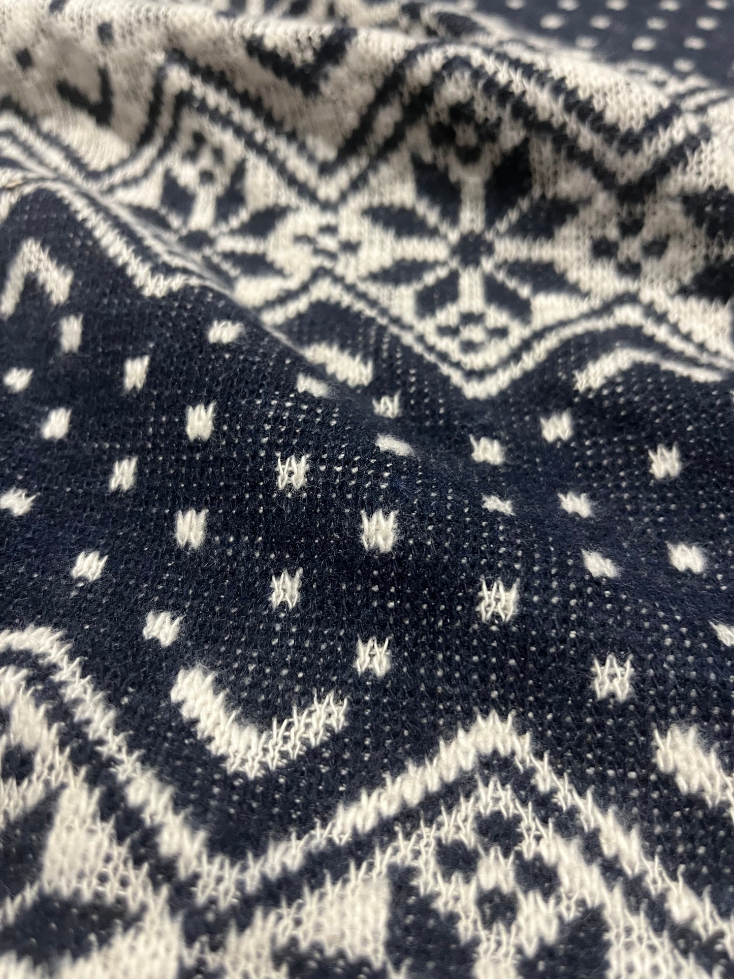 E01 Tricot jacquard snow