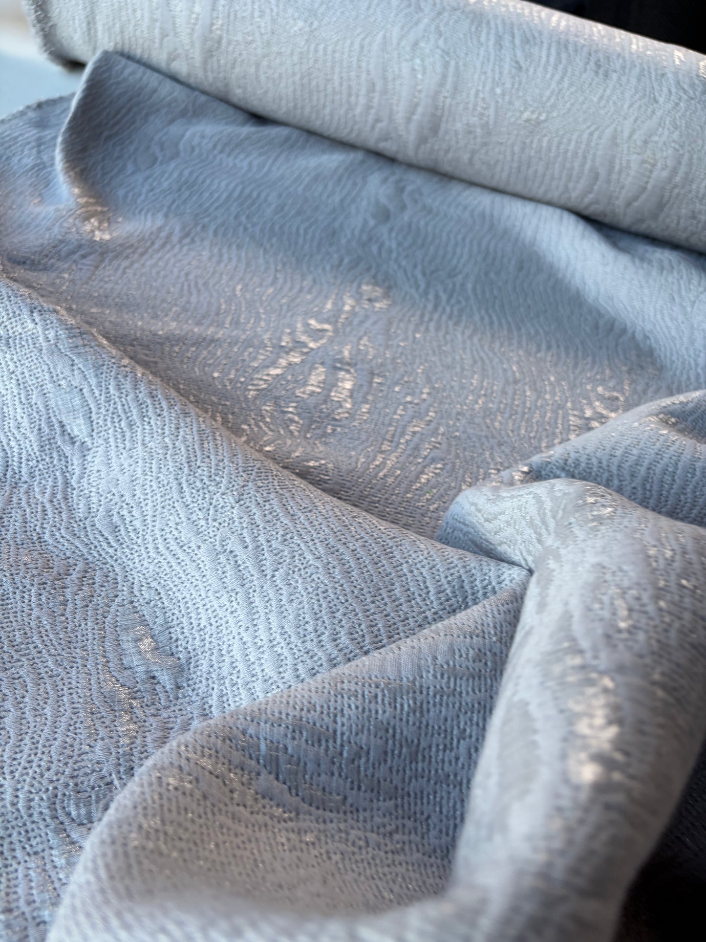 RALPH 009 grey cotton jacquard