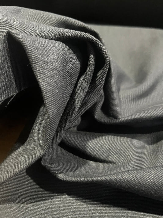 E02 cotton twill black