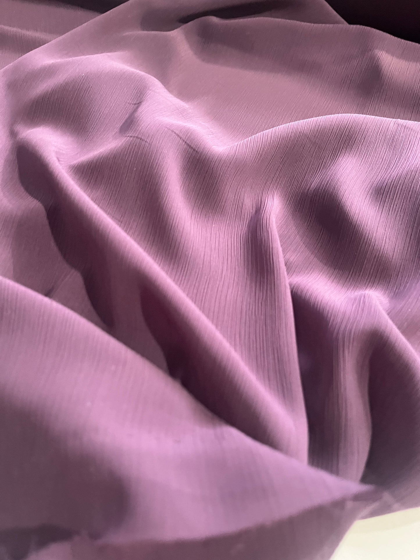 CASIMIR 140 chiffon aubergine