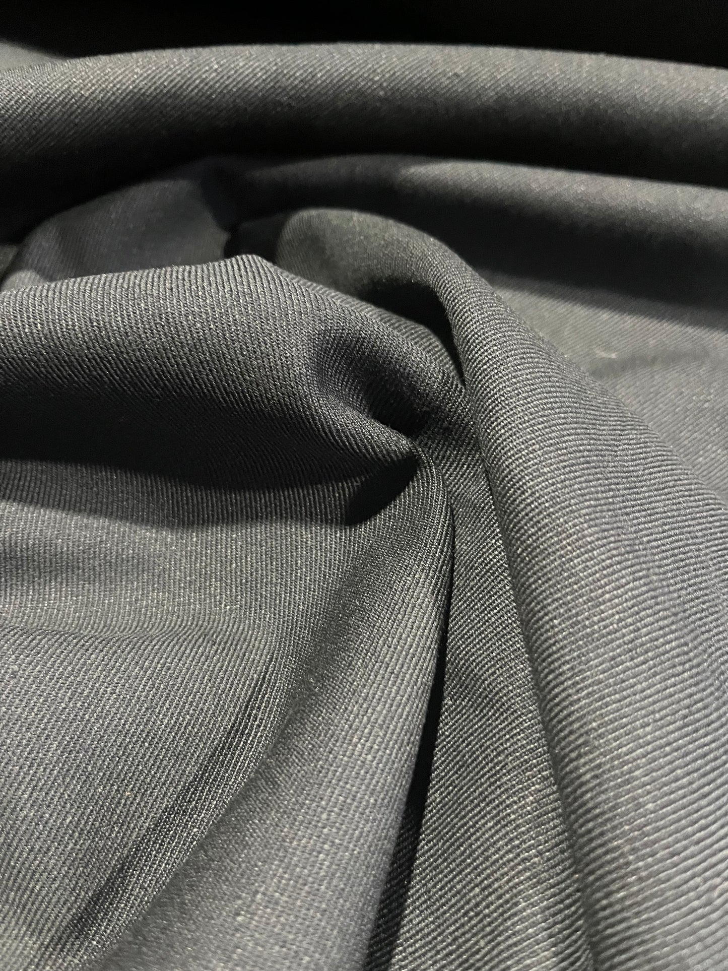 E02 cotton twill black