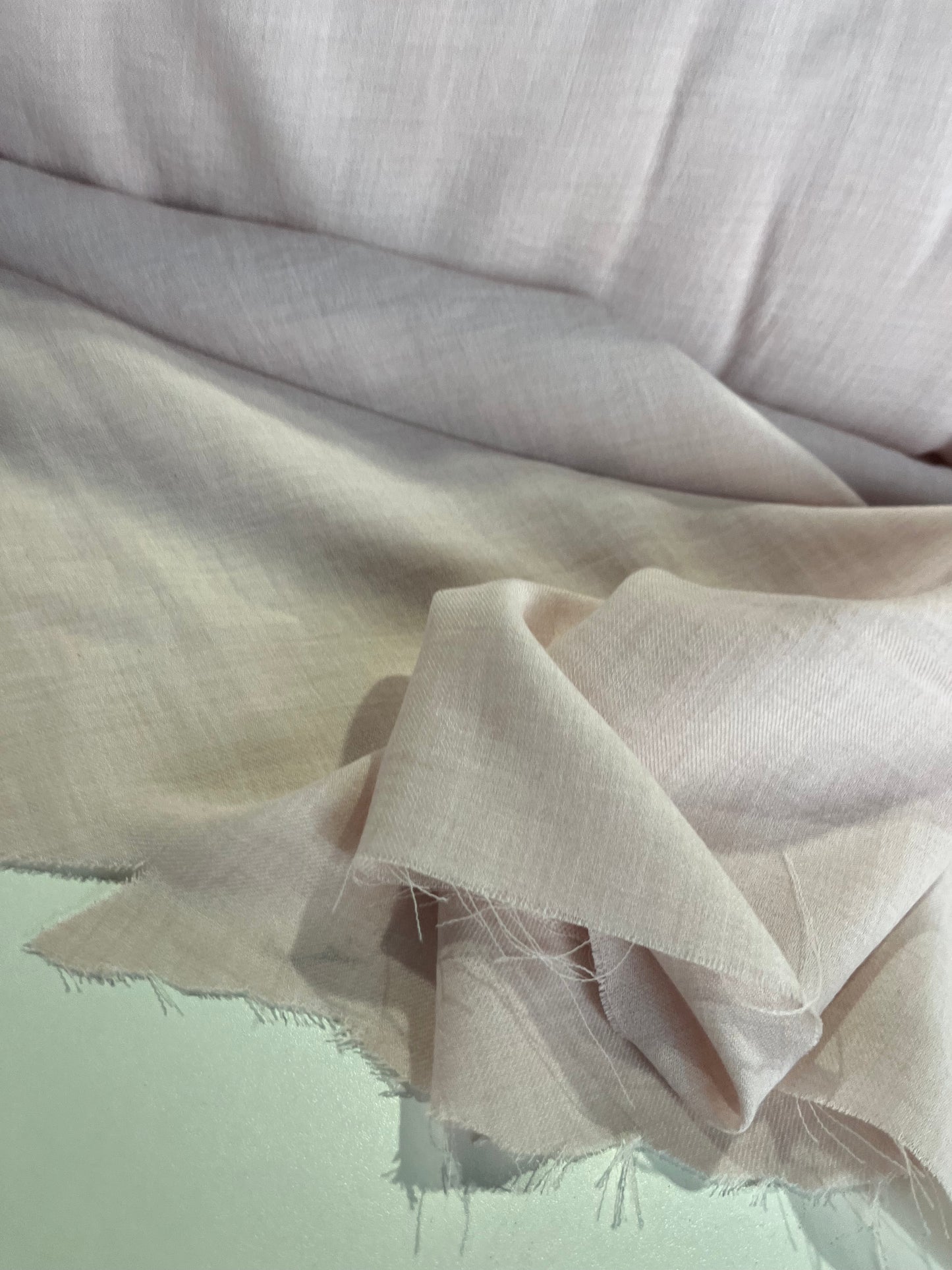 BAKU 030 washed linen/viscose opaline