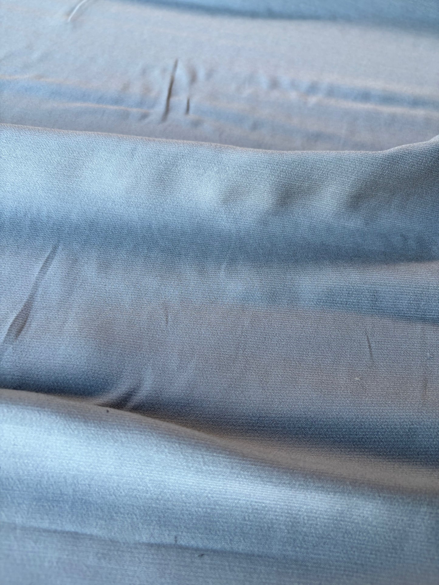 RALPH 014 grey viscose crêpe envers satin