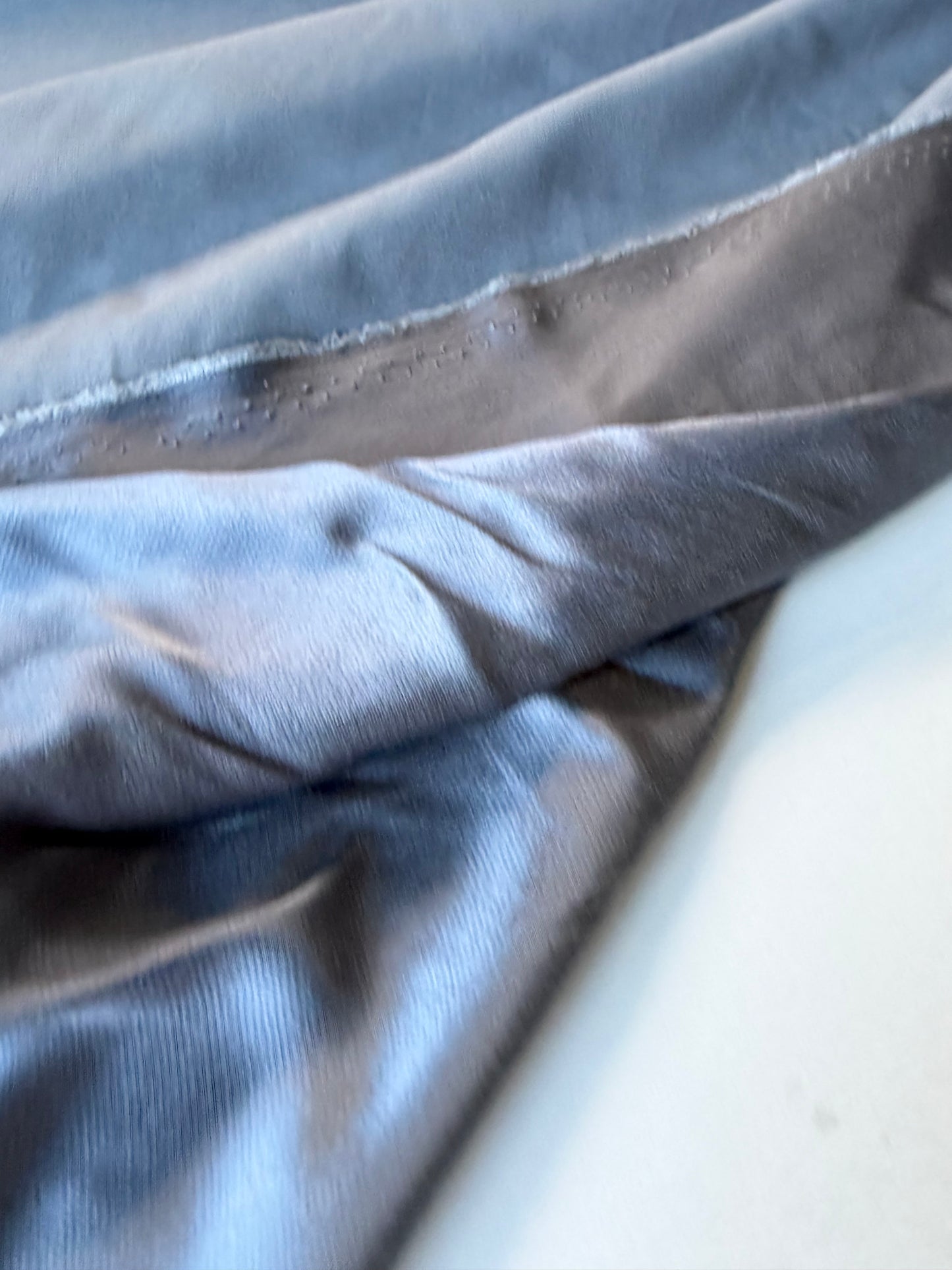 RALPH 014 grey viscose crêpe envers satin