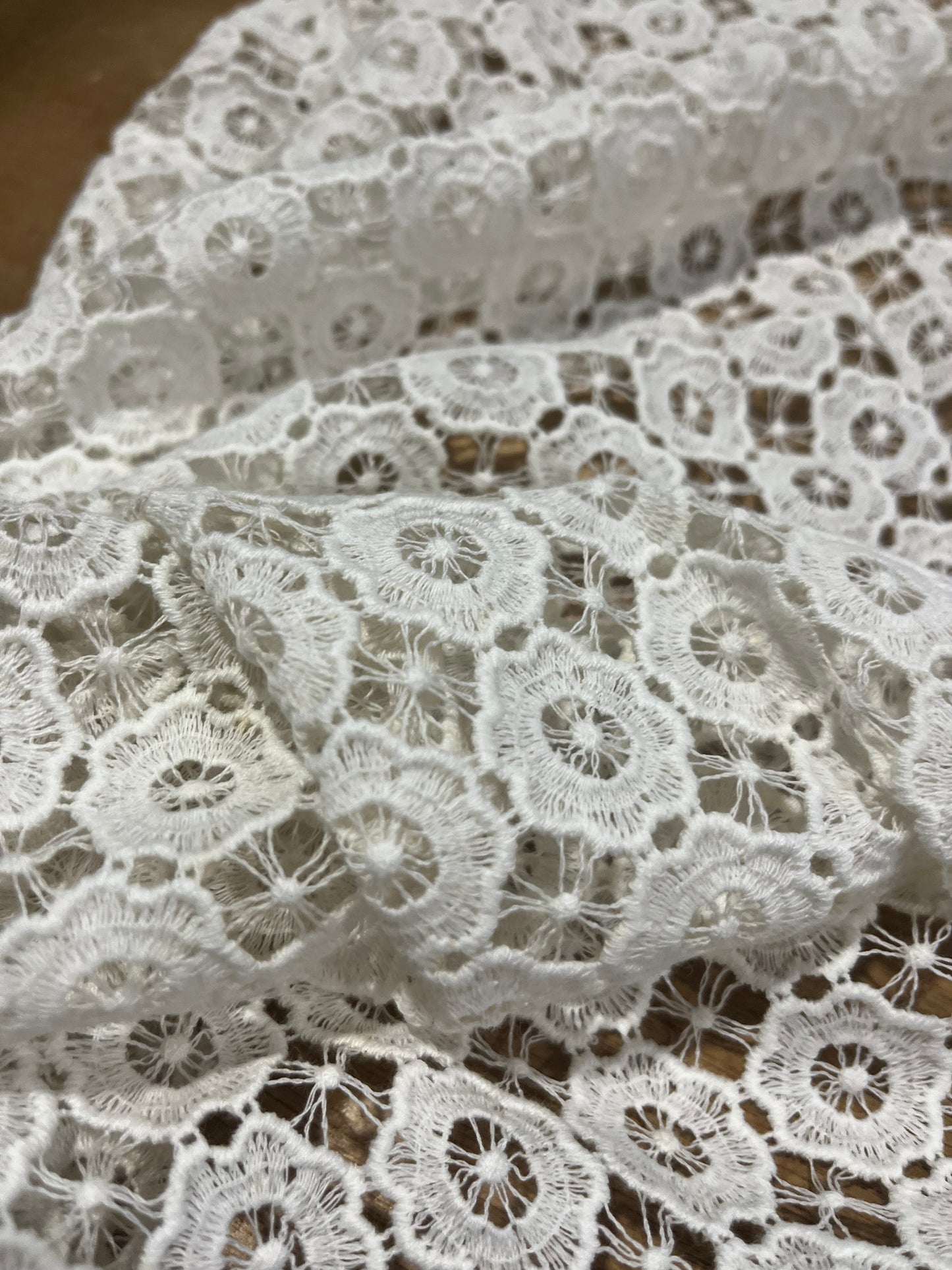 H02 cotton macramé white