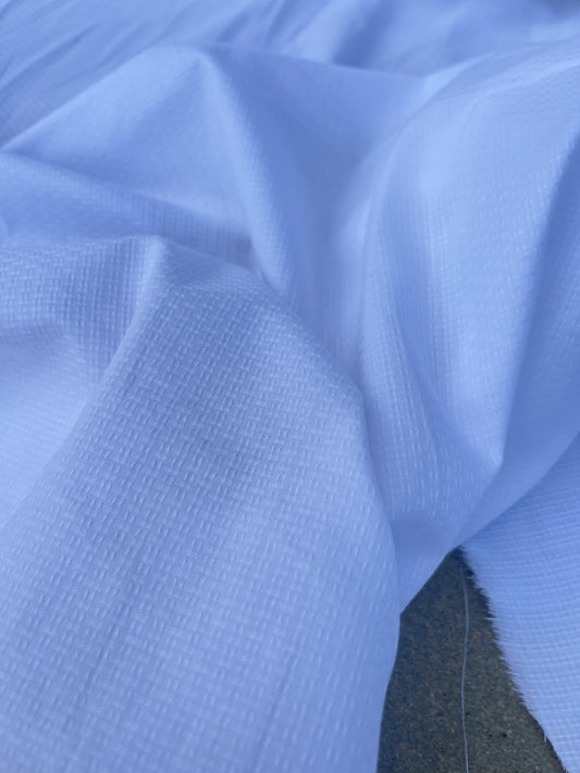 EUDINE 019 light cotton jacquard white