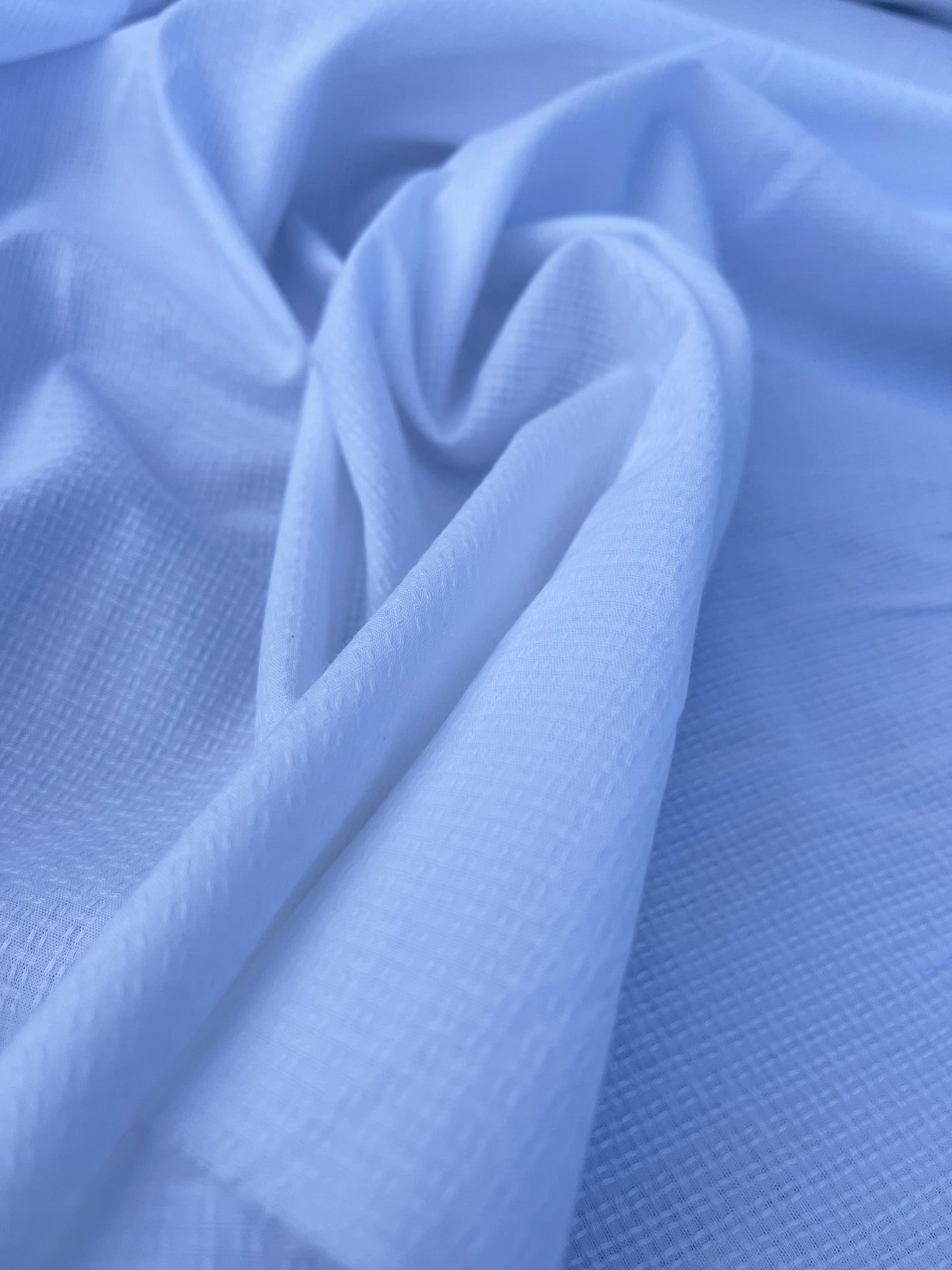 EUDINE 019 light cotton jacquard white
