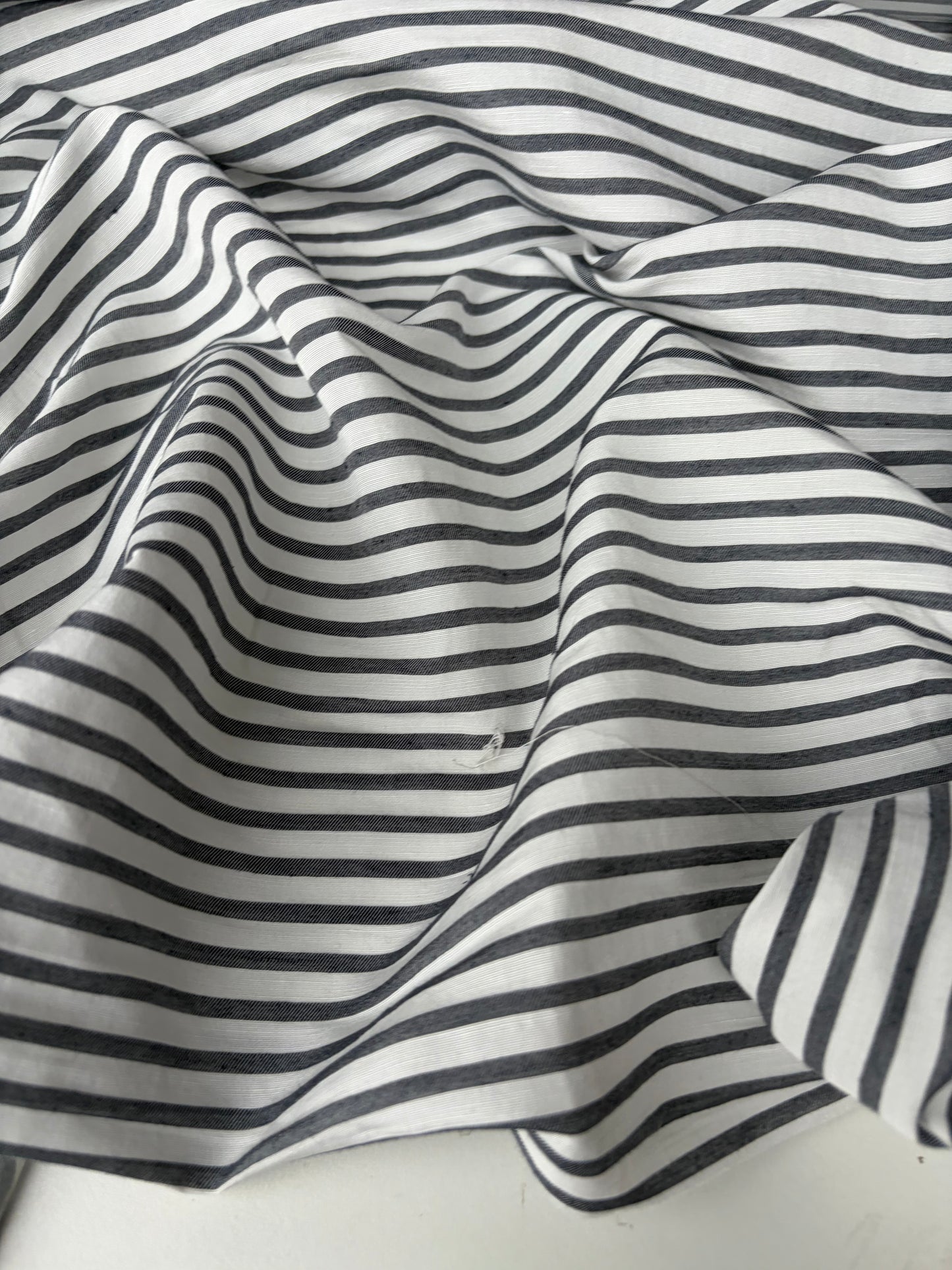 BRUCE 049 cotton/viscose shirting stripes