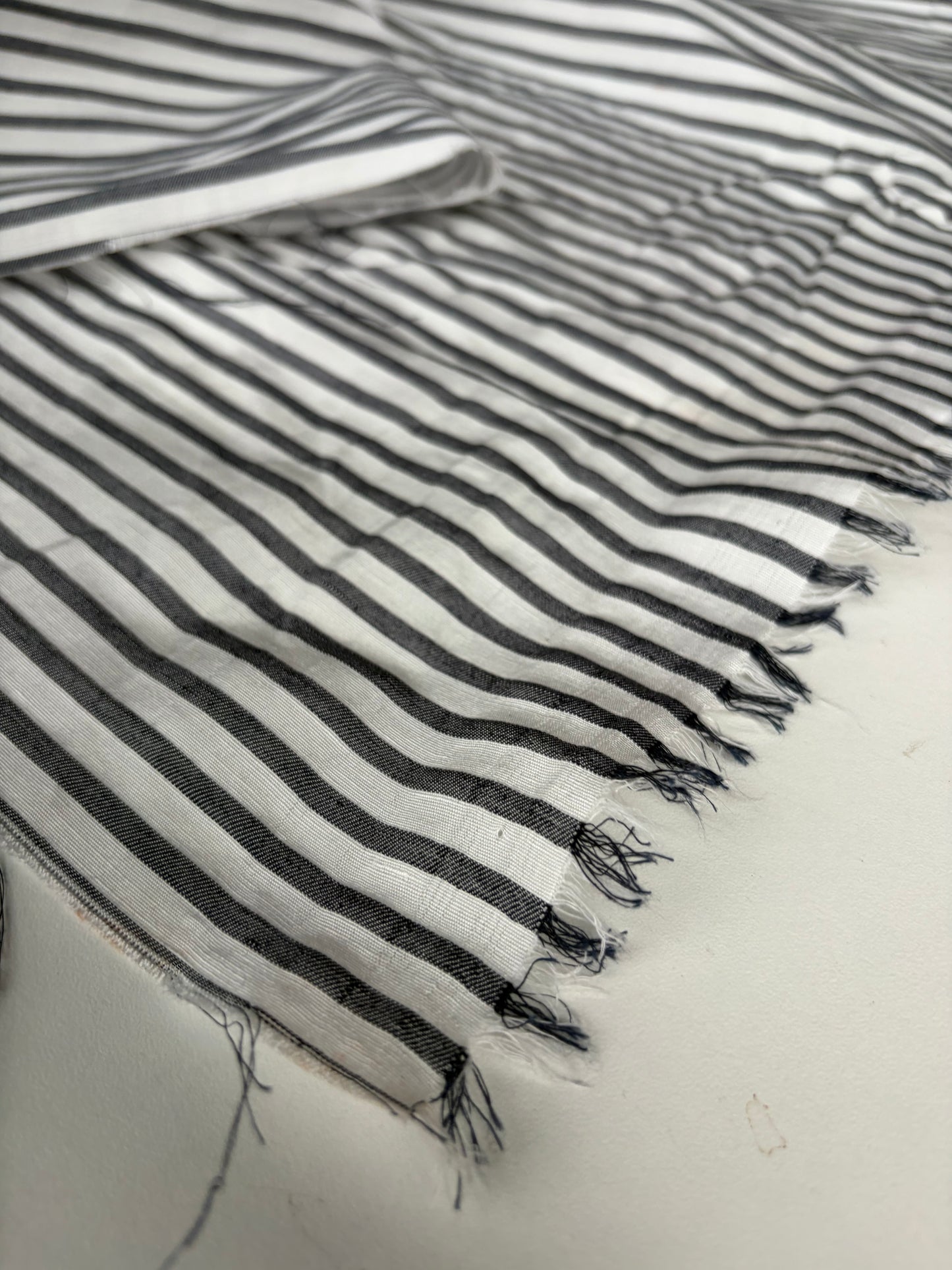 BRUCE 049 cotton/viscose shirting stripes
