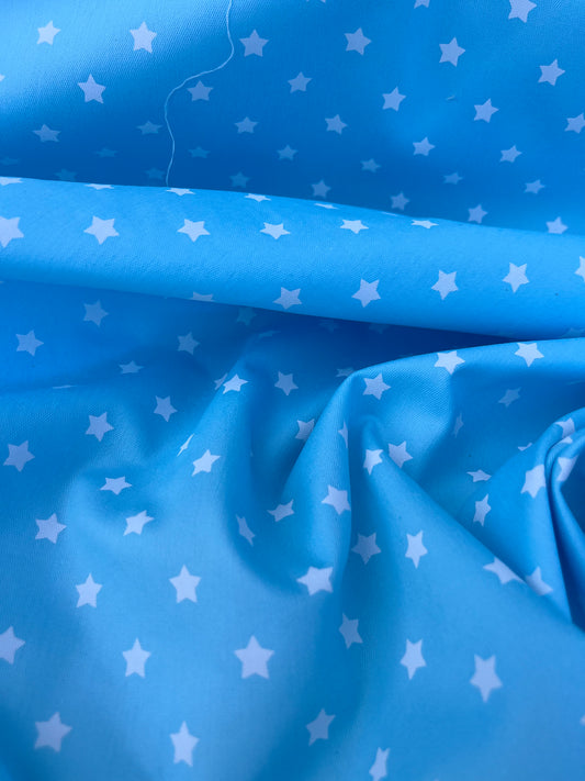 EUDINE 021 cotton twill stretch with stars
