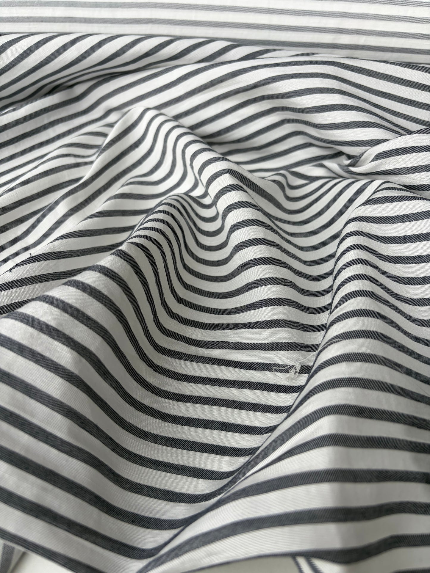 BRUCE 049 cotton/viscose shirting stripes
