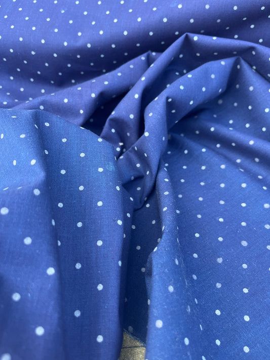 EUDINE 022 cotton voile with dots