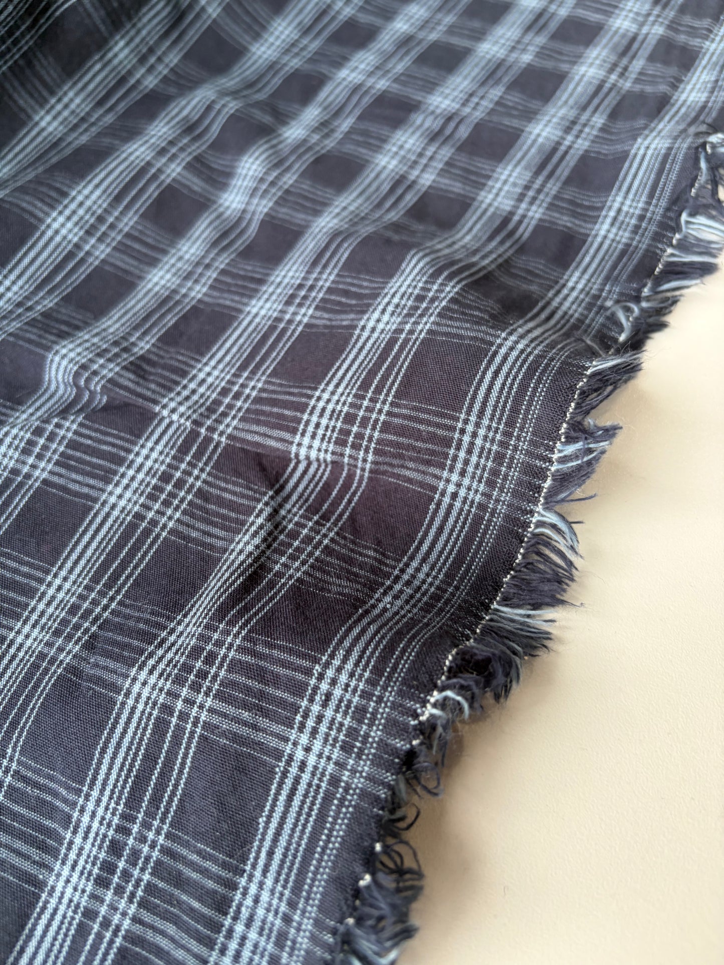 PC BRUCE 050 cotton linen check