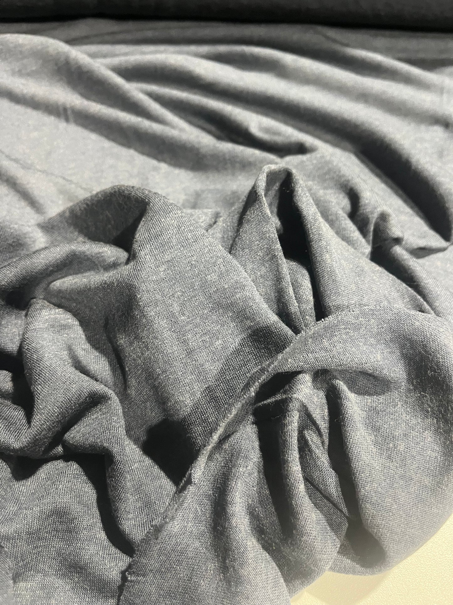 BIRMA 007 jersey viscose/wool mid grey