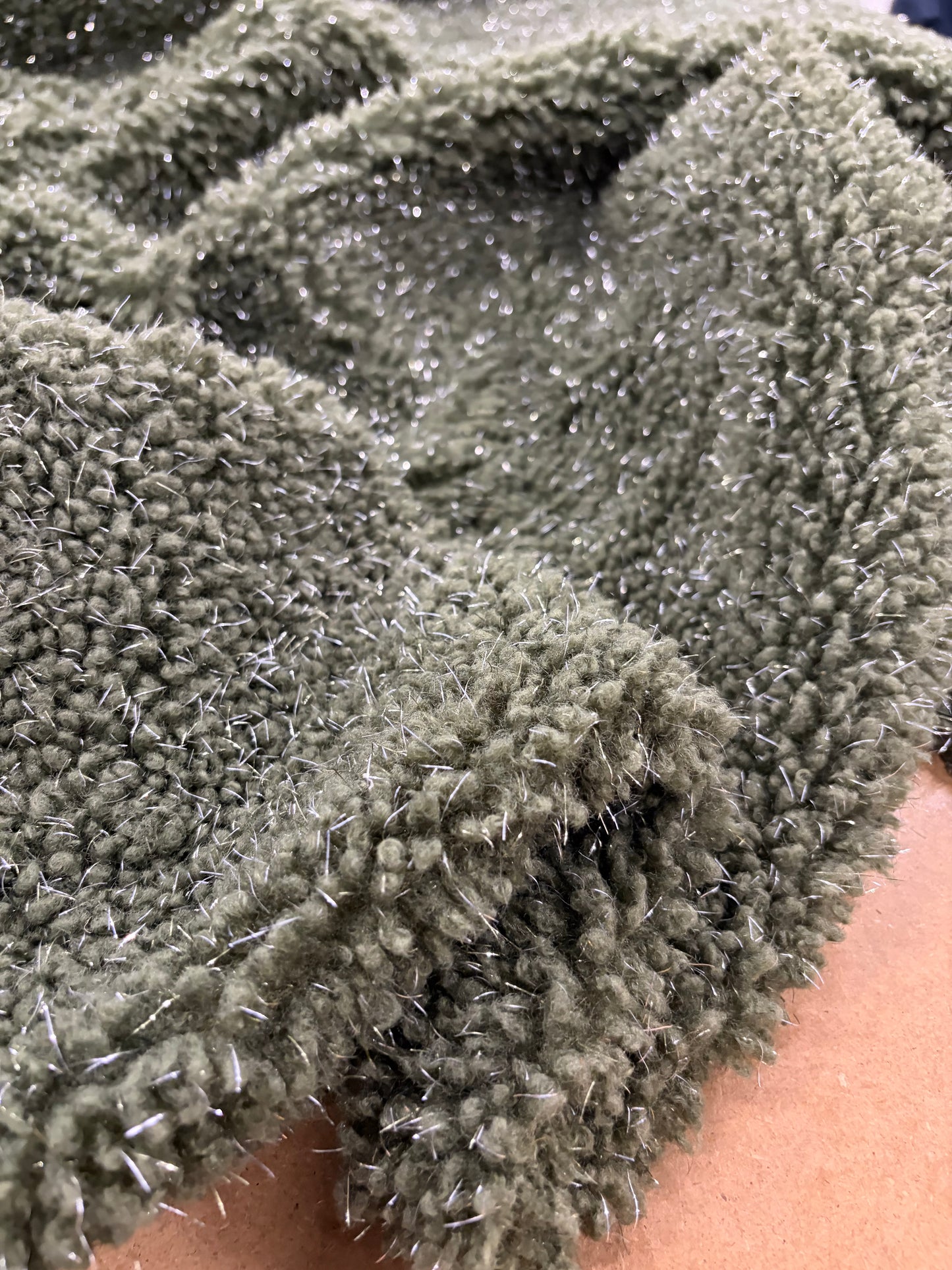 WALTHER 018 khaky/silver fleece
