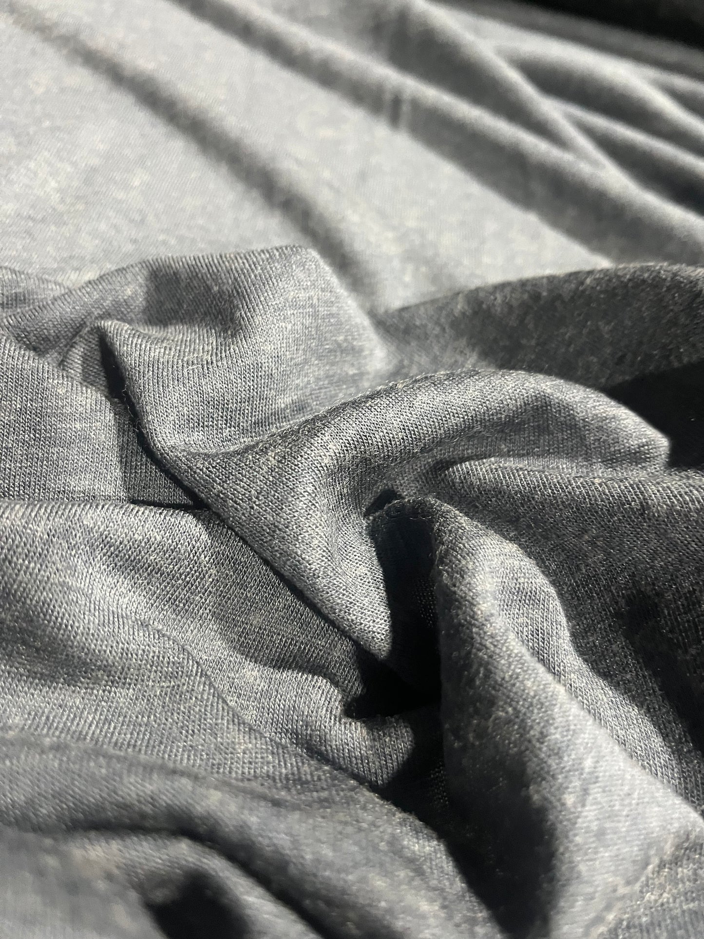 BIRMA 007 jersey viscose/wool mid grey