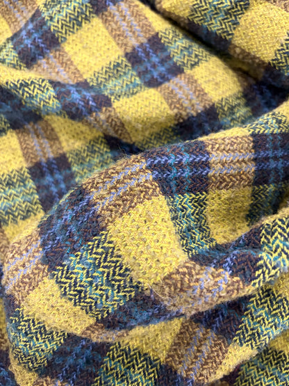 WALTHER 019 checkered shetland wool tweed